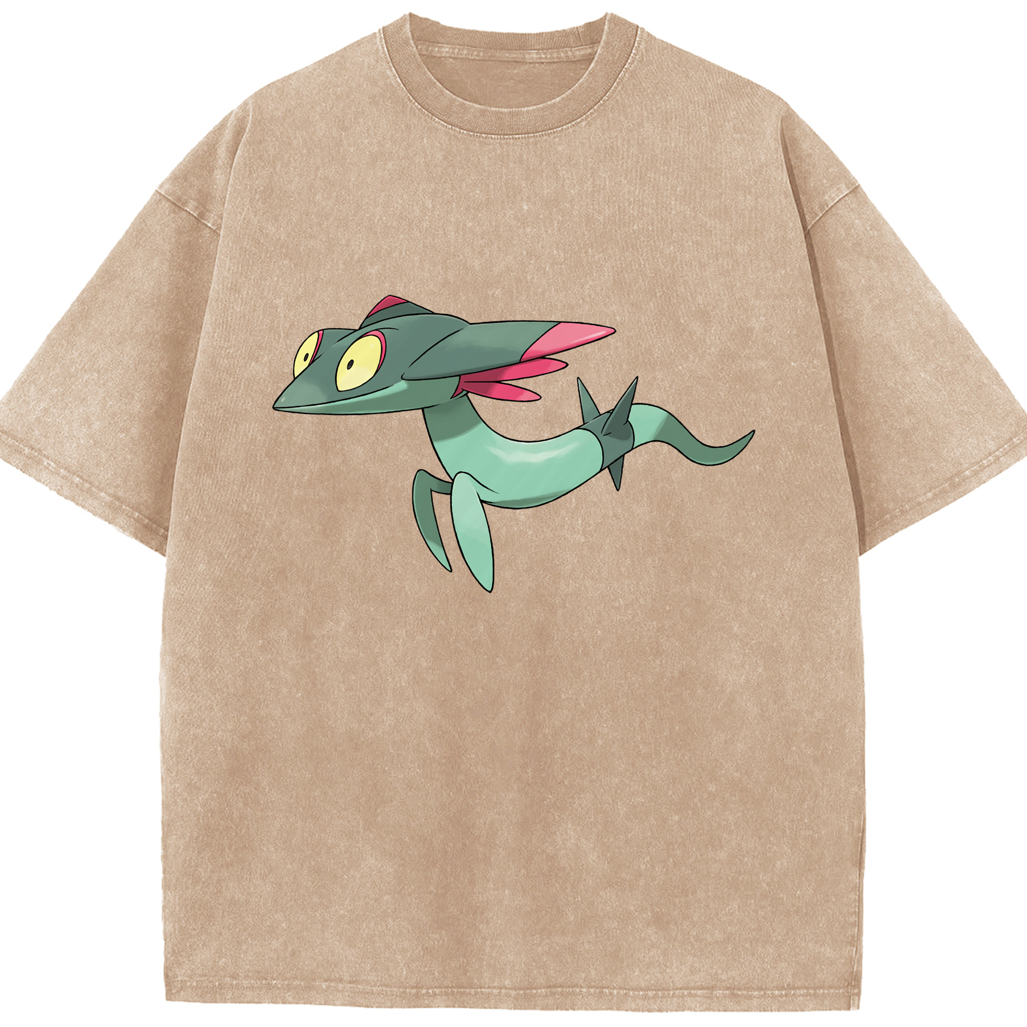 （画像用） ポケットモンスター Pokémon 綿100% ヴィンテージ風 半袖Tシャツ（フロントプリント）