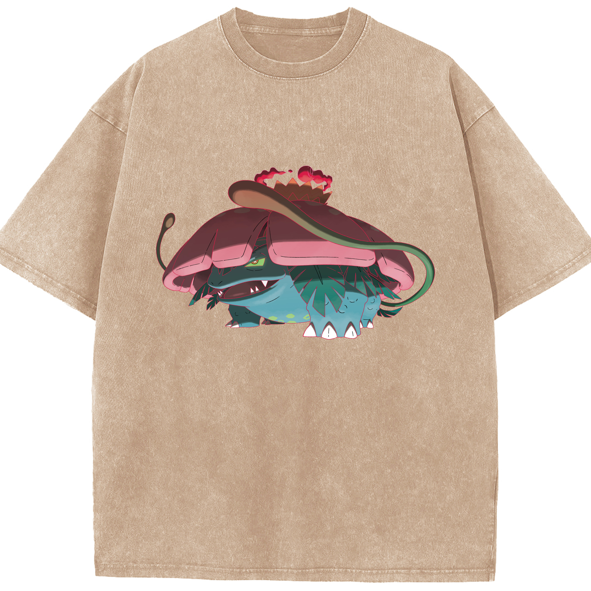 （画像用） ポケットモンスター Pokémon 綿100% ヴィンテージ風 半袖Tシャツ（フロントプリント）