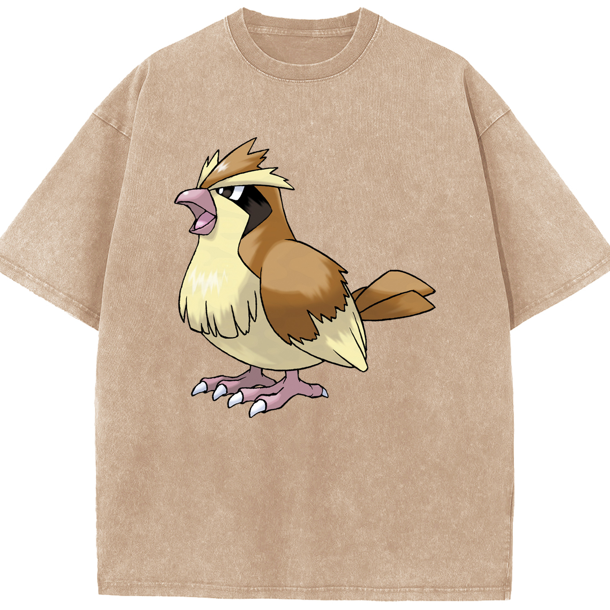 （画像用） ポケットモンスター Pokémon 綿100% ヴィンテージ風 半袖Tシャツ（フロントプリント）