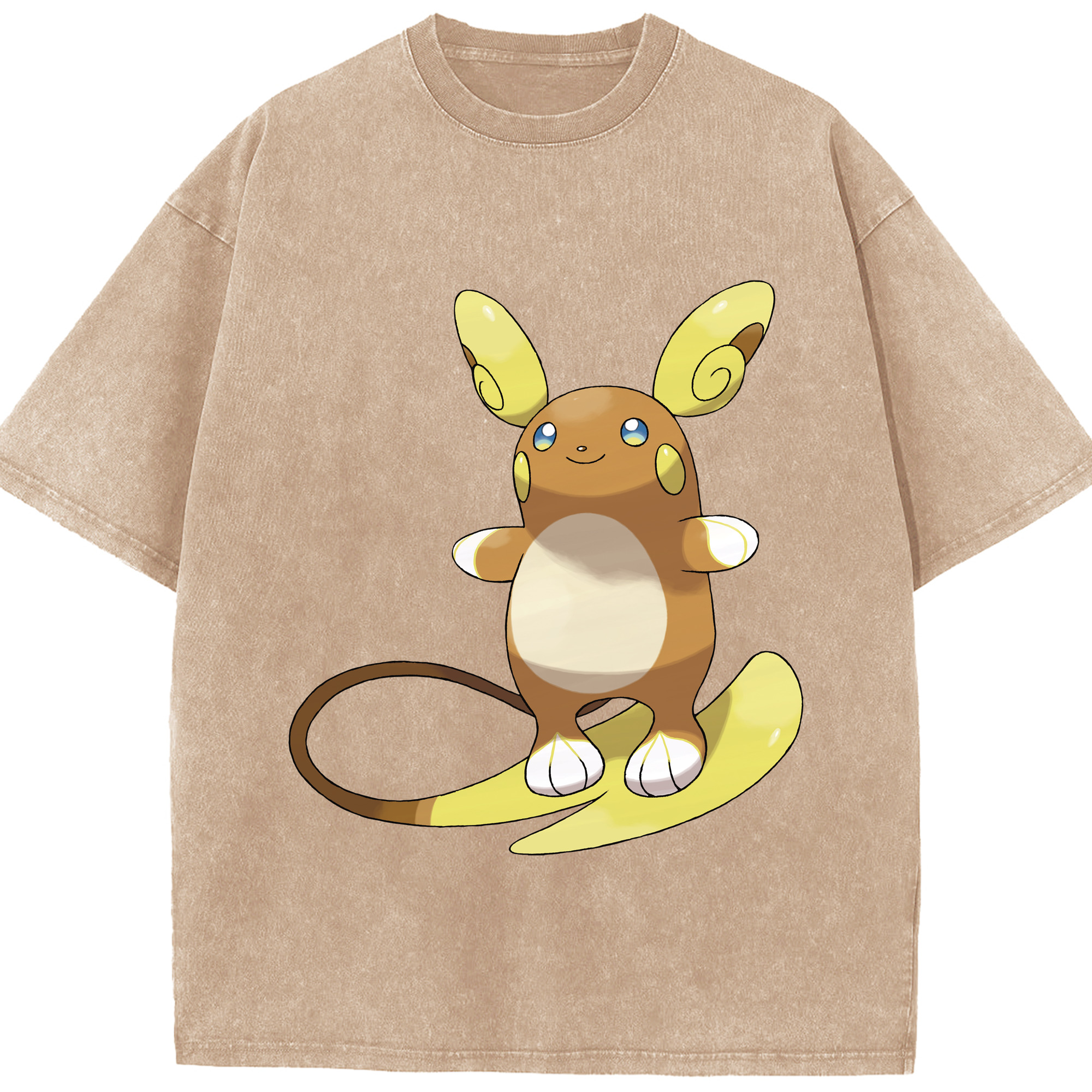 （画像用） ポケットモンスター Pokémon 綿100% ヴィンテージ風 半袖Tシャツ（フロントプリント）