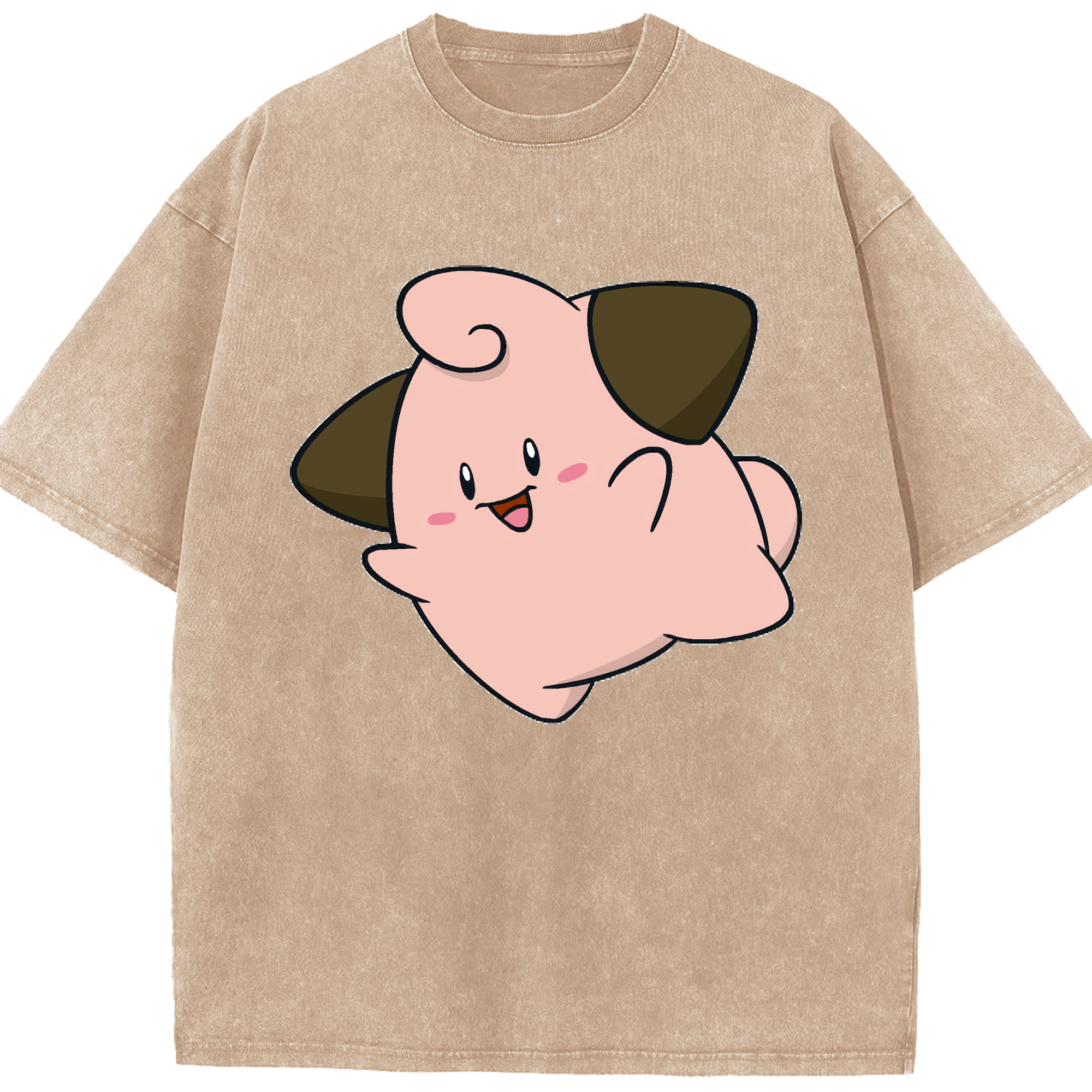 （画像用） ポケットモンスター Pokémon 綿100% ヴィンテージ風 半袖Tシャツ（フロントプリント）
