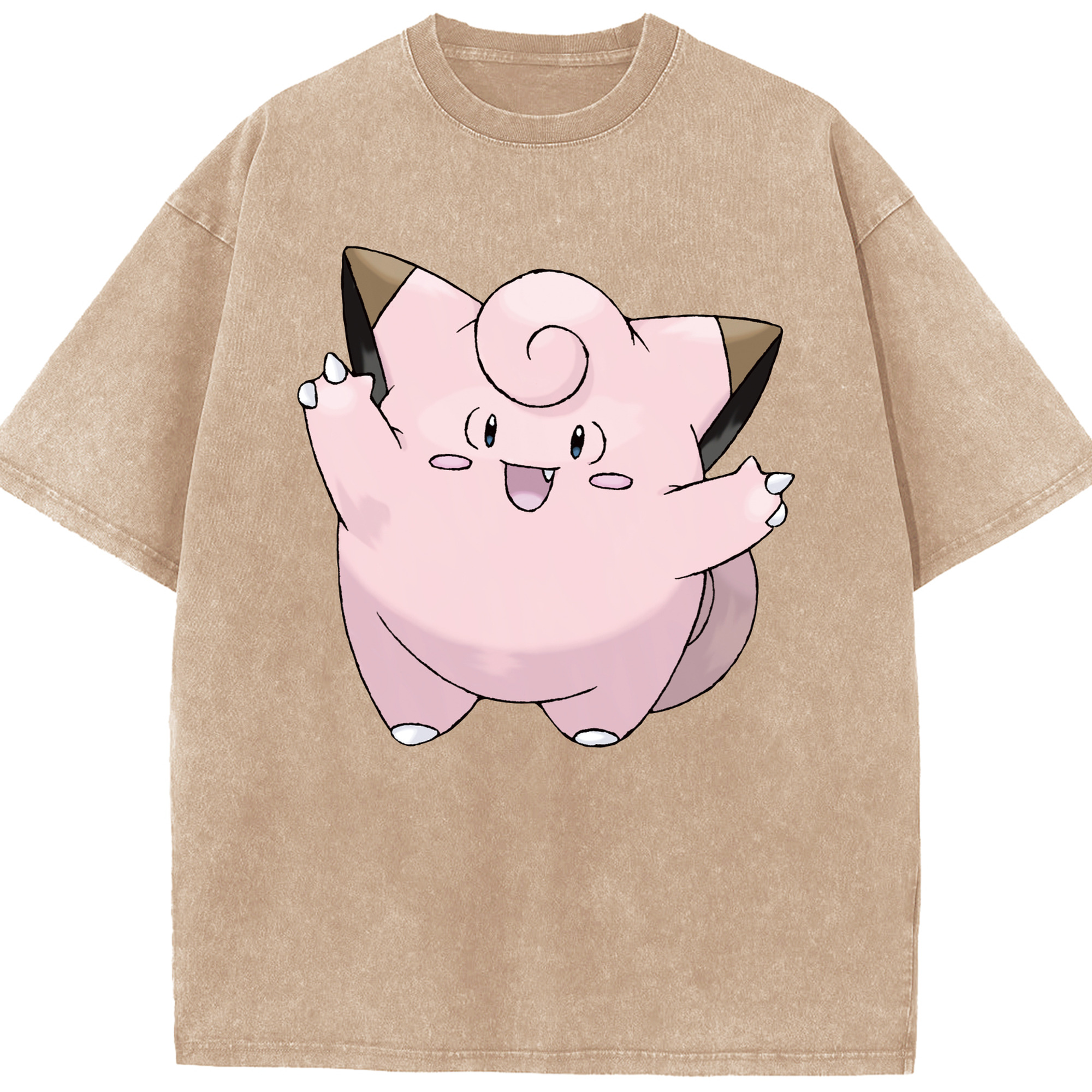 （画像用） ポケットモンスター Pokémon 綿100% ヴィンテージ風 半袖Tシャツ（フロントプリント）