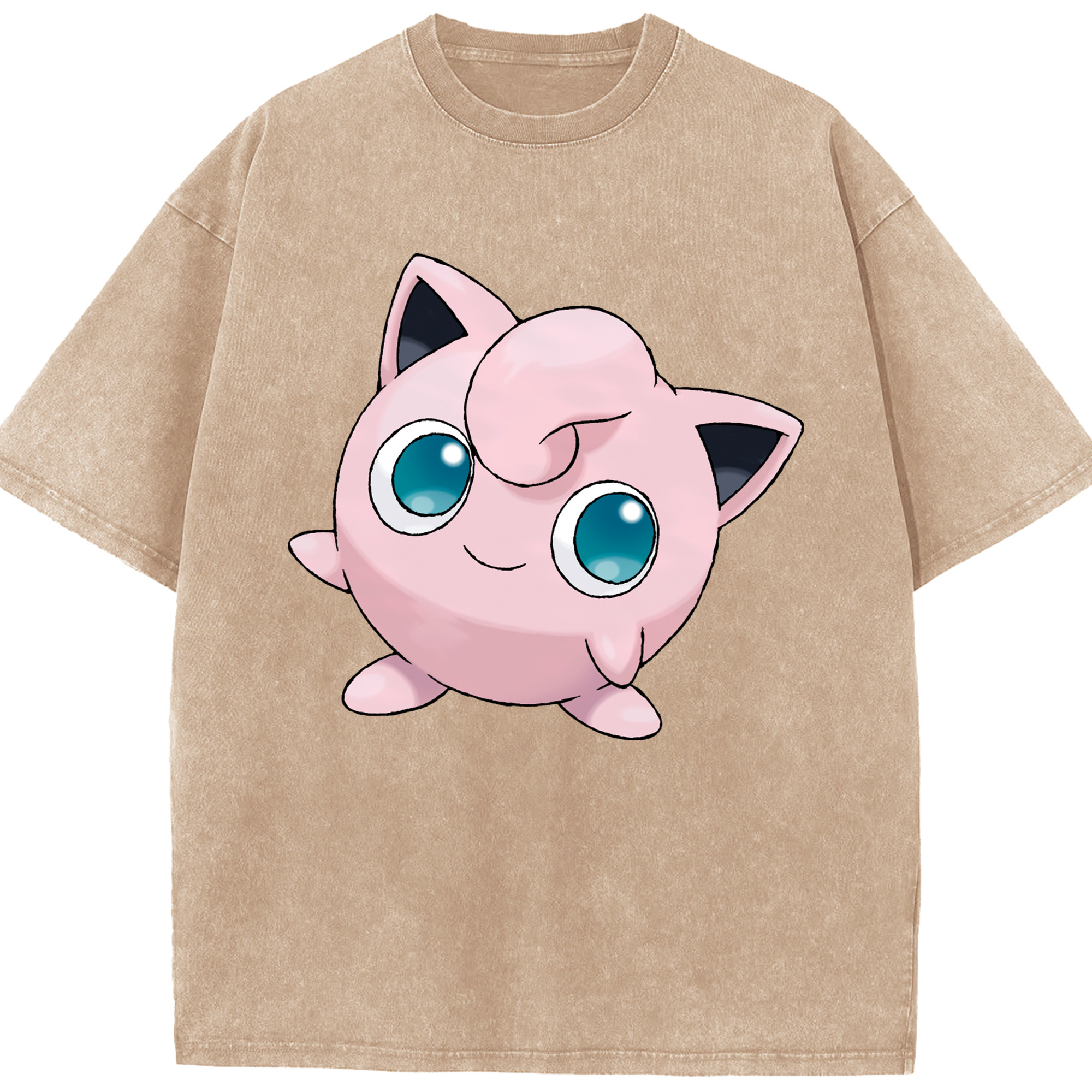 （画像用） ポケットモンスター Pokémon 綿100% ヴィンテージ風 半袖Tシャツ（フロントプリント）