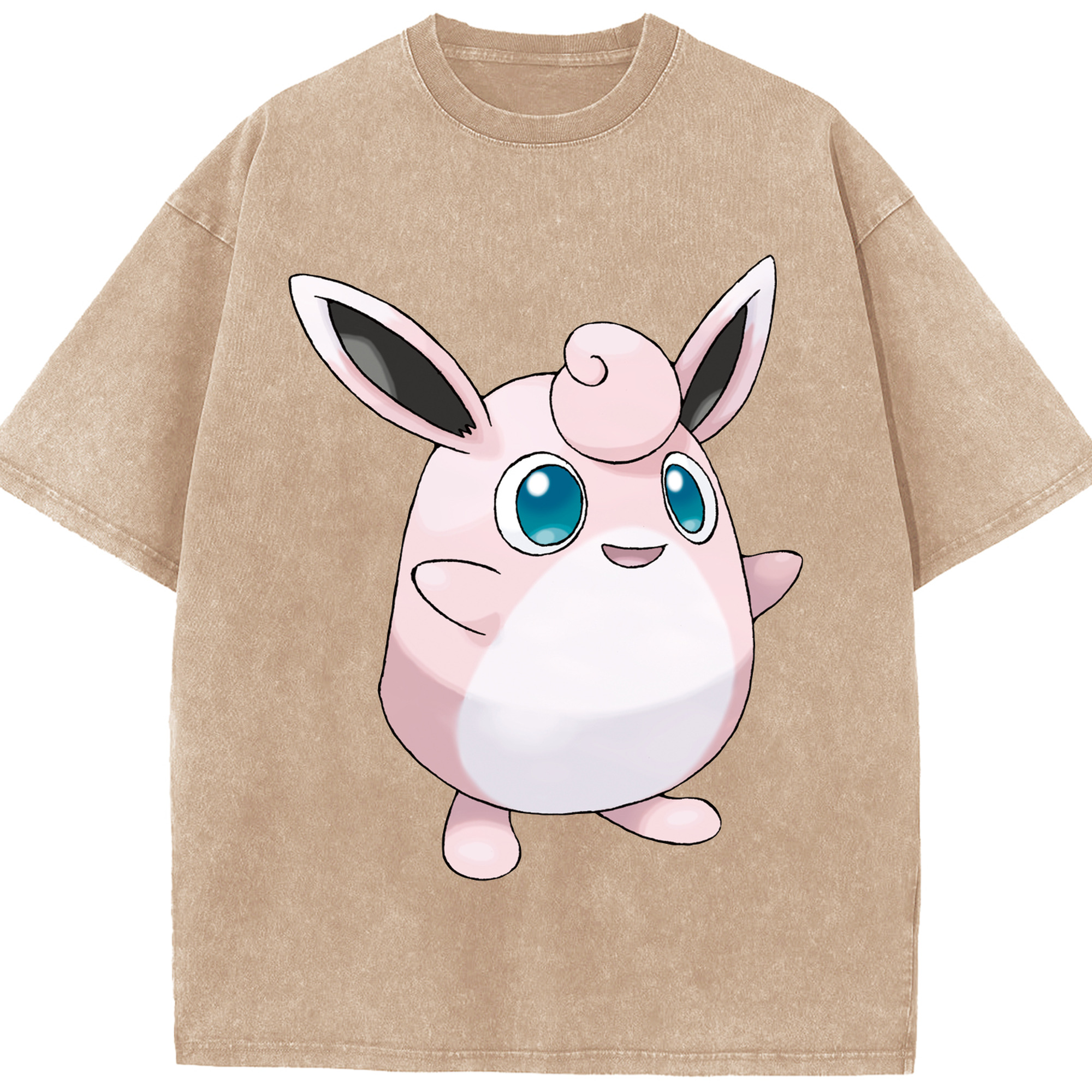 （画像用） ポケットモンスター Pokémon 綿100% ヴィンテージ風 半袖Tシャツ（フロントプリント）