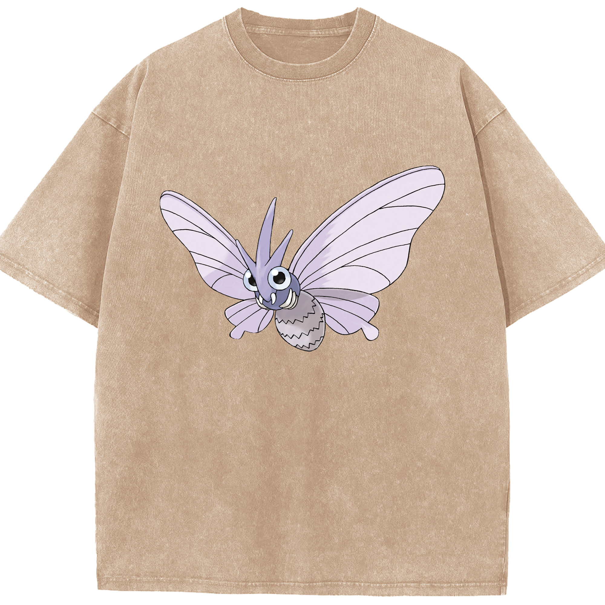 （画像用） ポケットモンスター Pokémon 綿100% ヴィンテージ風 半袖Tシャツ（フロントプリント）