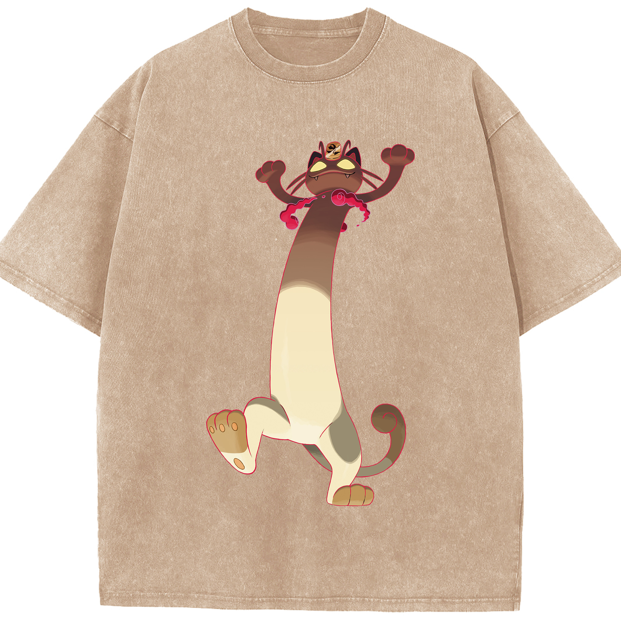 （画像用） ポケットモンスター Pokémon 綿100% ヴィンテージ風 半袖Tシャツ（フロントプリント）