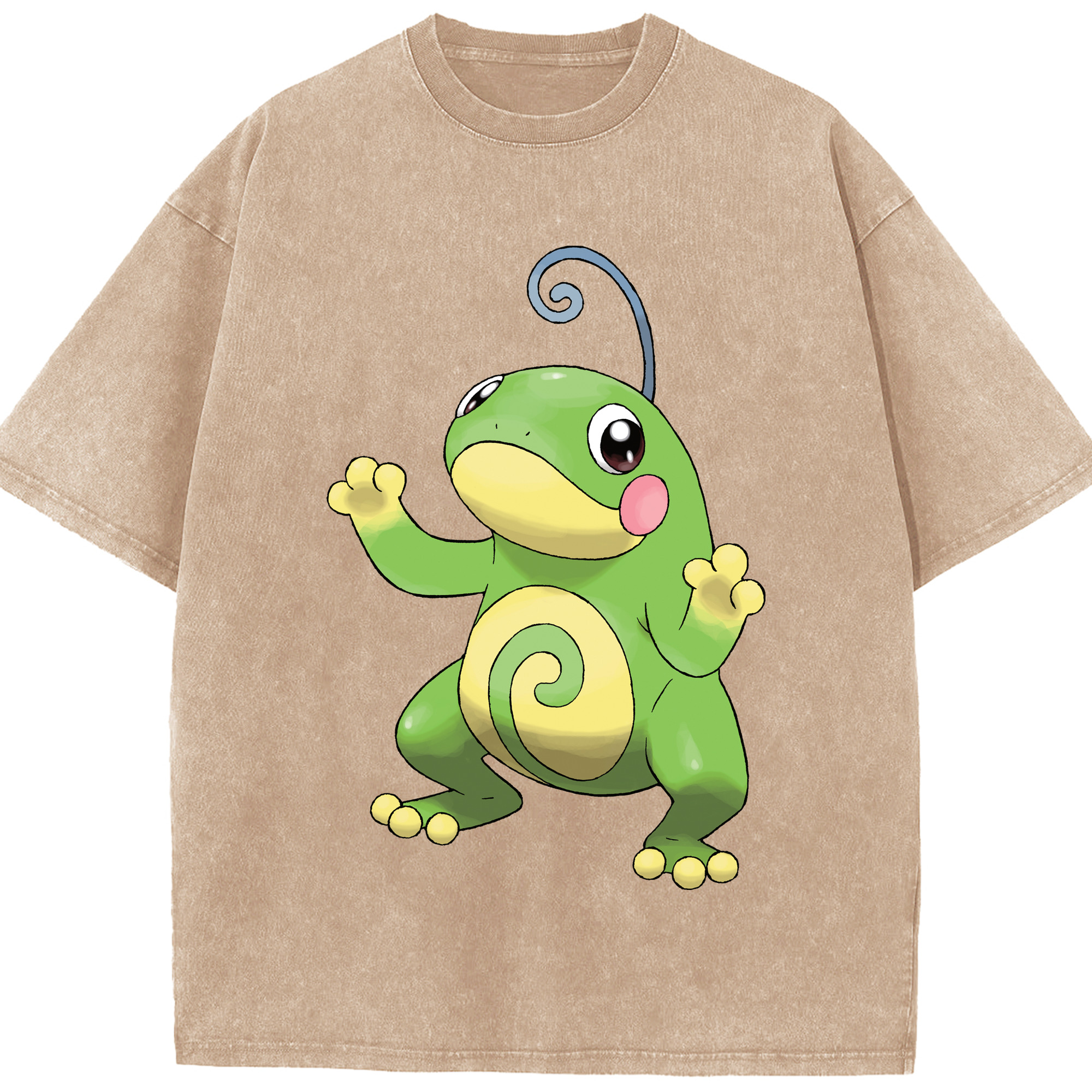 （画像用） ポケットモンスター Pokémon 綿100% ヴィンテージ風 半袖Tシャツ（フロントプリント）