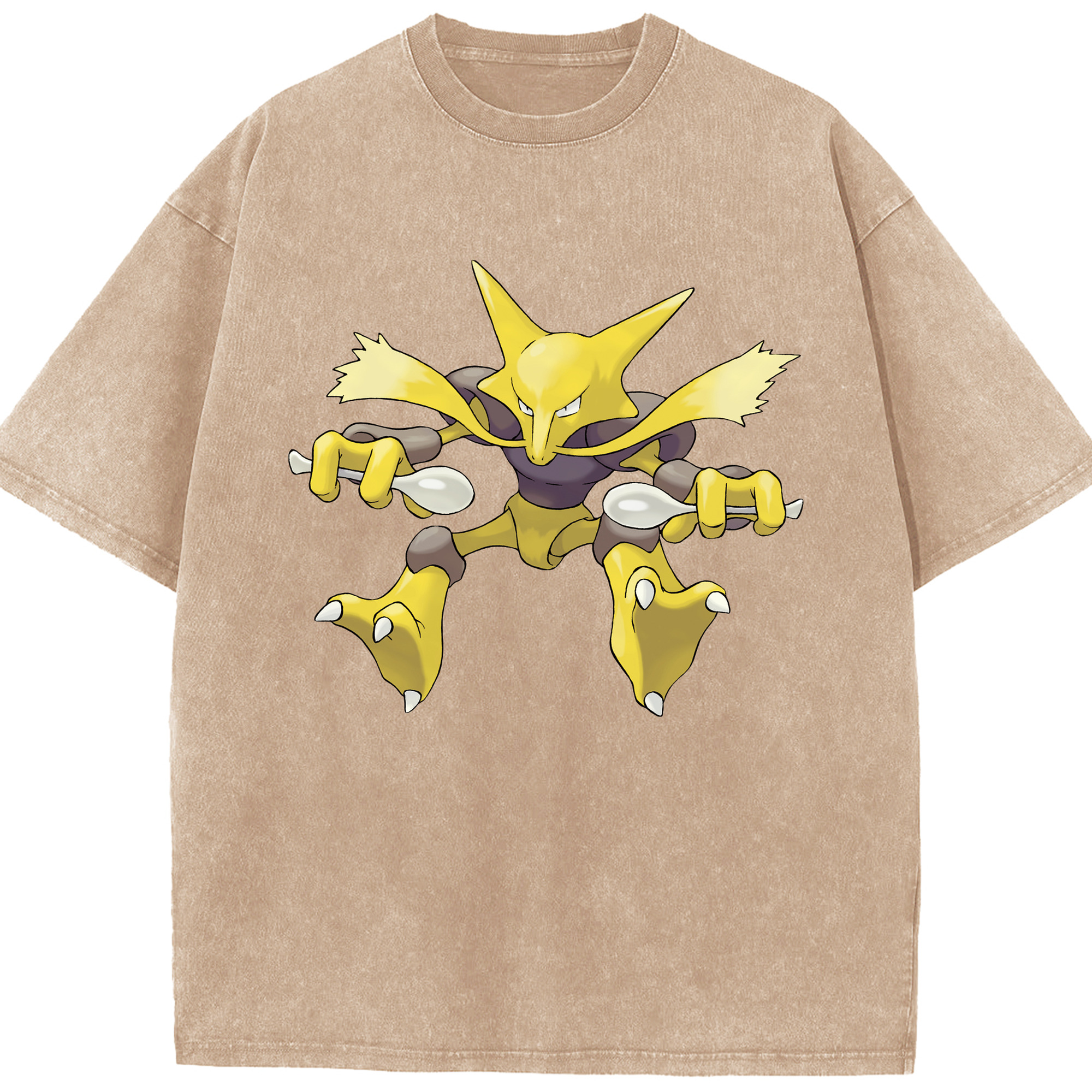 （画像用） ポケットモンスター Pokémon 綿100% ヴィンテージ風 半袖Tシャツ（フロントプリント）