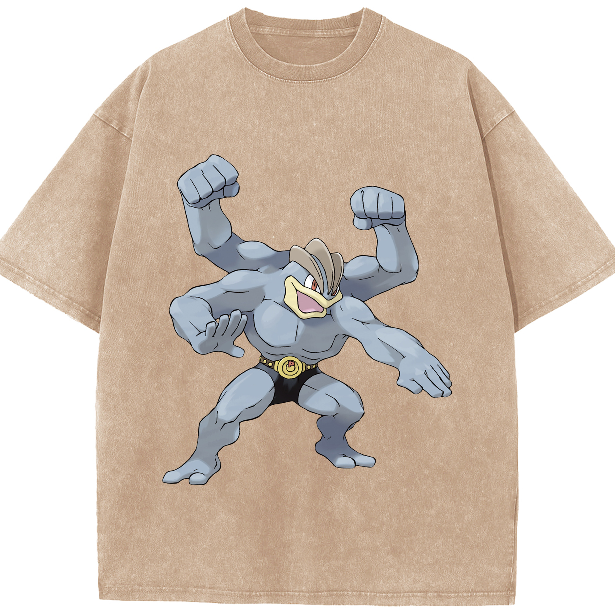 （画像用） ポケットモンスター Pokémon 綿100% ヴィンテージ風 半袖Tシャツ（フロントプリント）