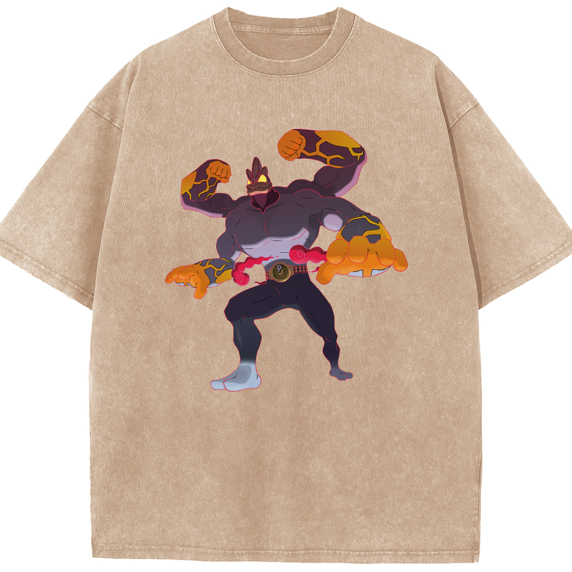 （画像用） ポケットモンスター Pokémon 綿100% ヴィンテージ風 半袖Tシャツ（フロントプリント）