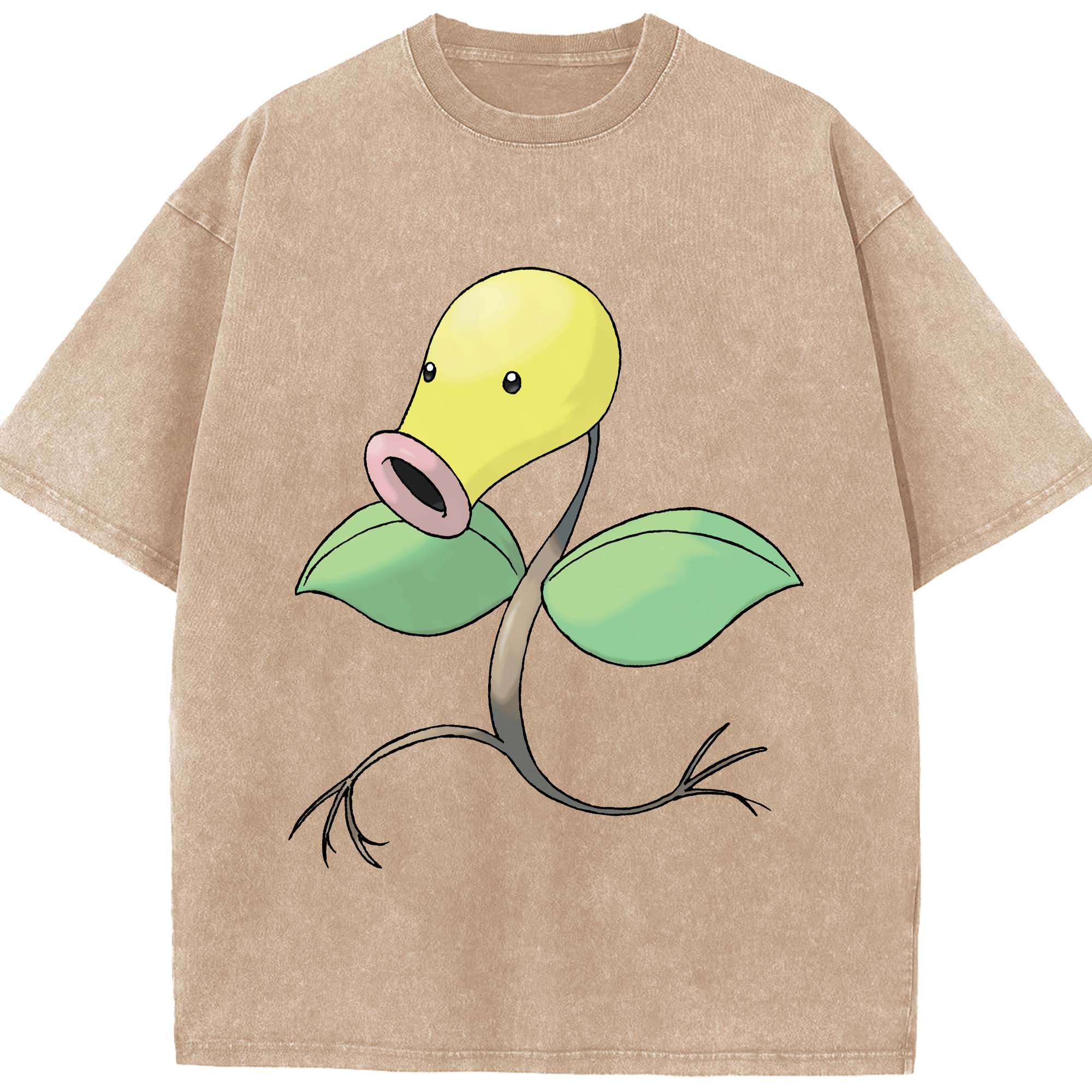 （画像用） ポケットモンスター Pokémon 綿100% ヴィンテージ風 半袖Tシャツ（フロントプリント）
