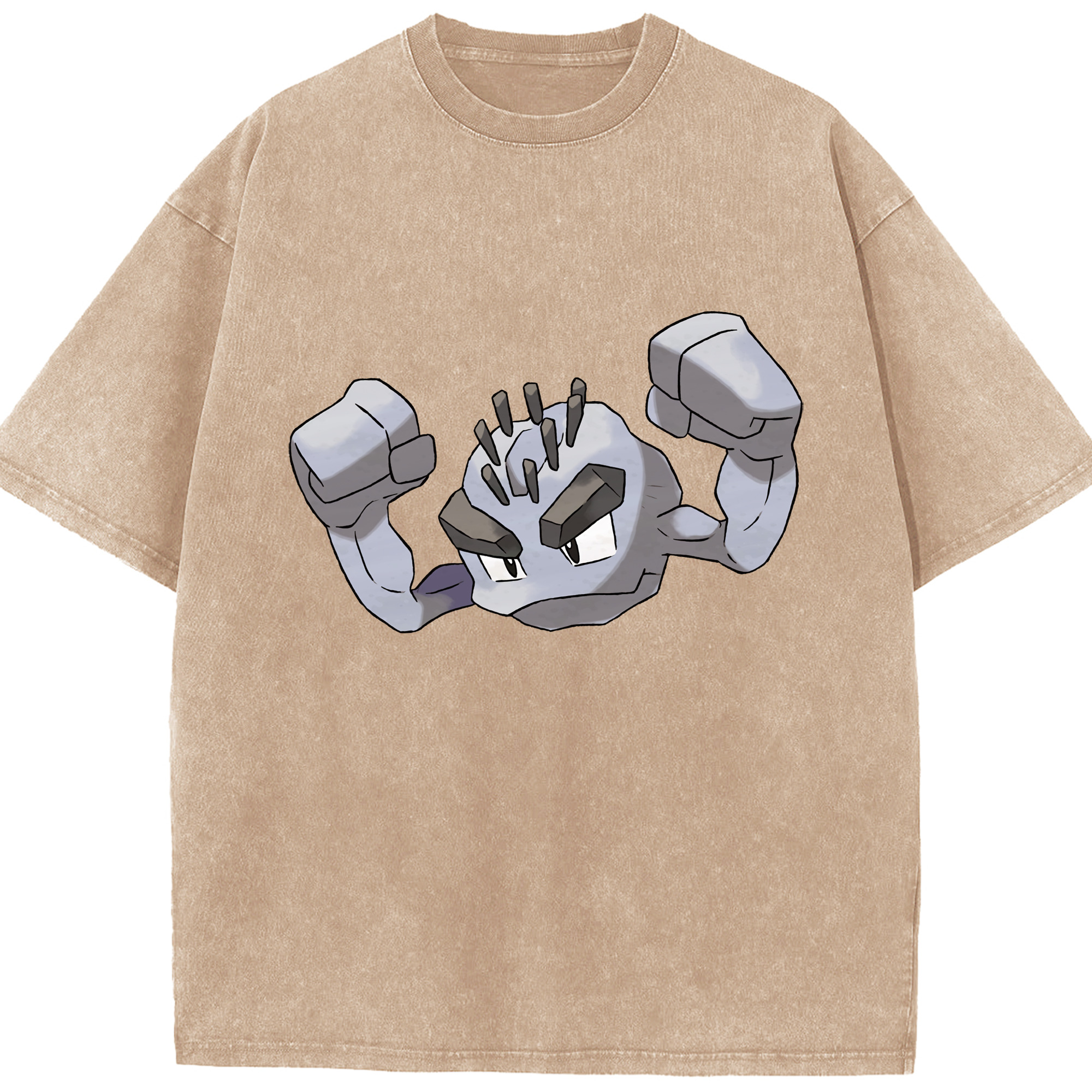 （画像用） ポケットモンスター Pokémon 綿100% ヴィンテージ風 半袖Tシャツ（フロントプリント）