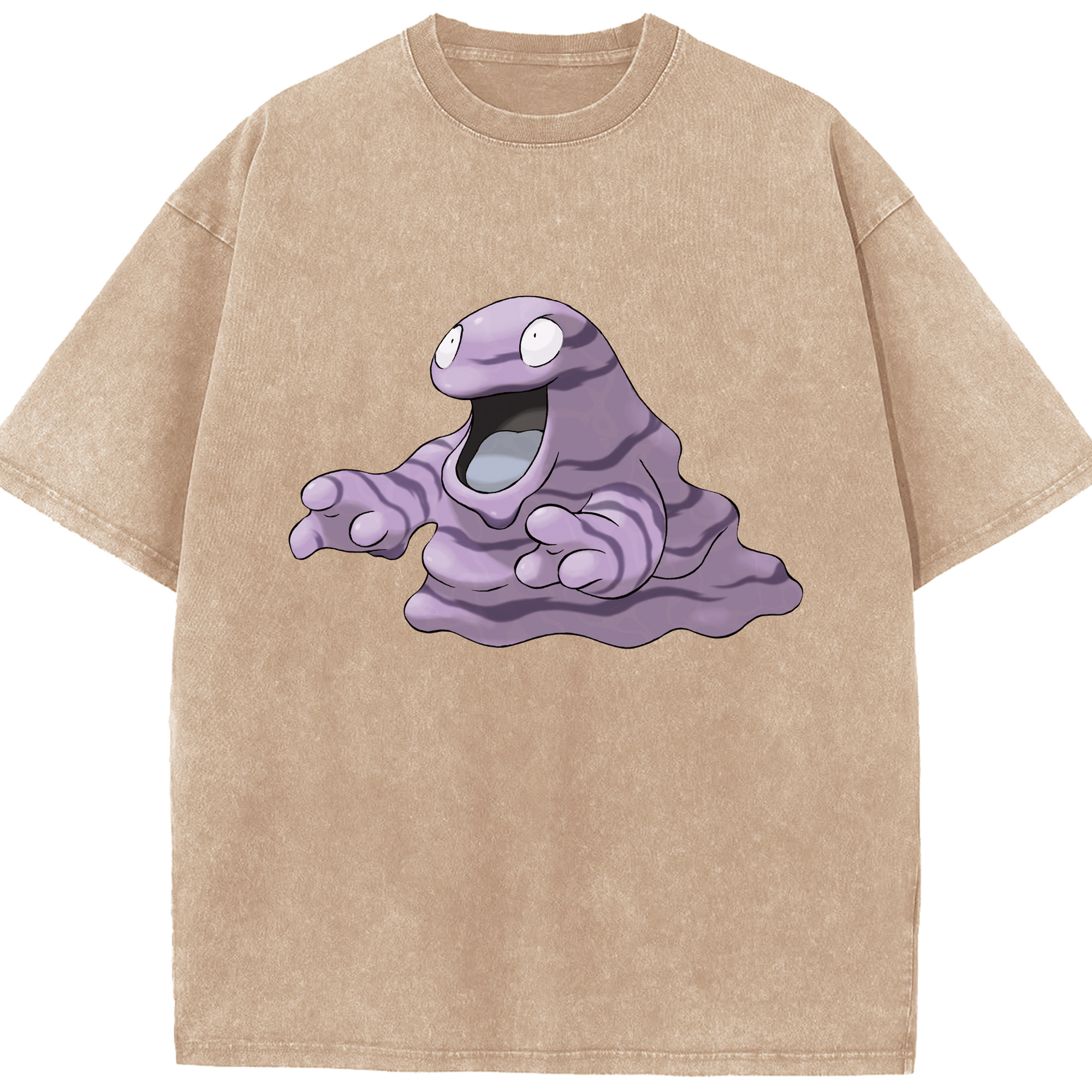 （画像用） ポケットモンスター Pokémon 綿100% ヴィンテージ風 半袖Tシャツ（フロントプリント）