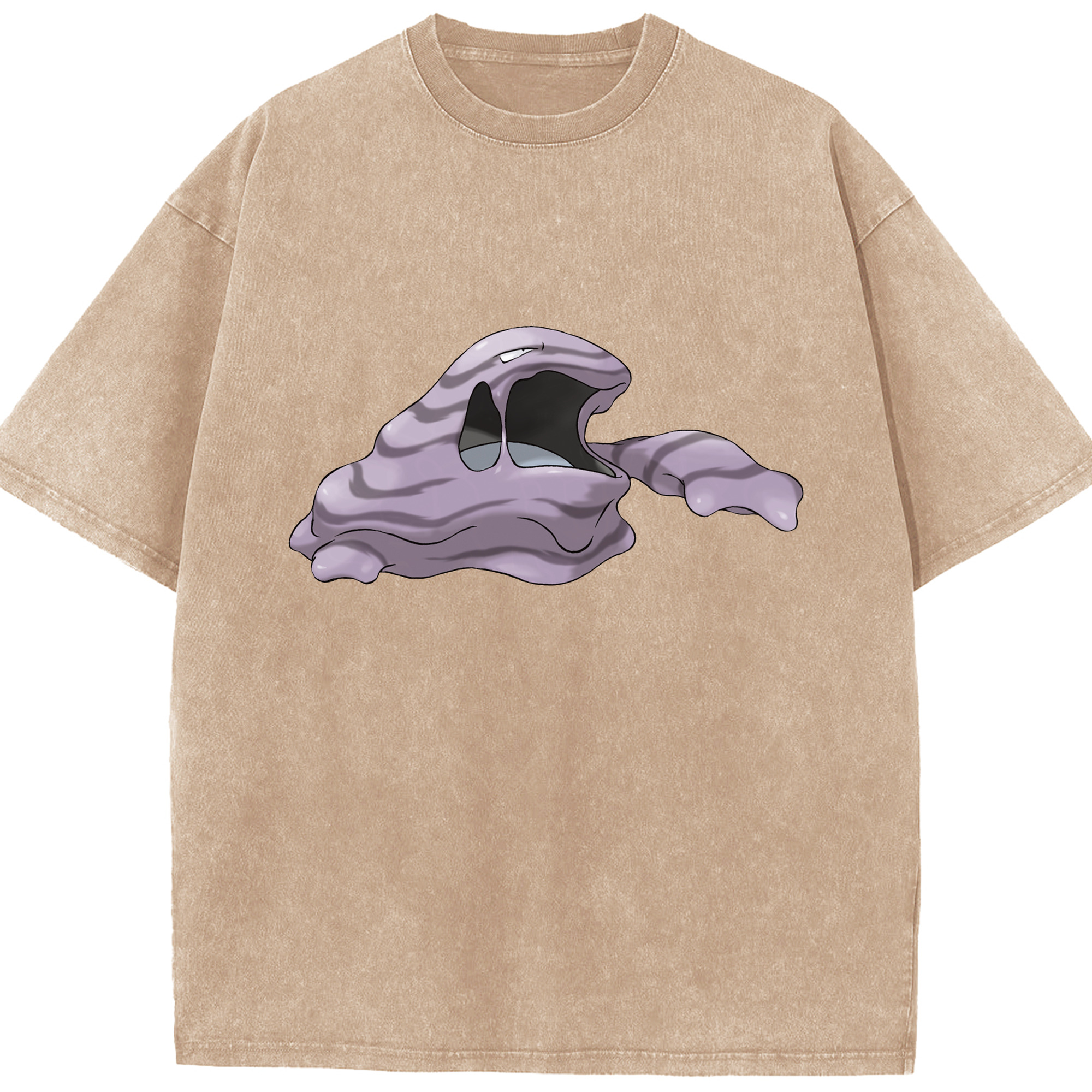 （画像用） ポケットモンスター Pokémon 綿100% ヴィンテージ風 半袖Tシャツ（フロントプリント）