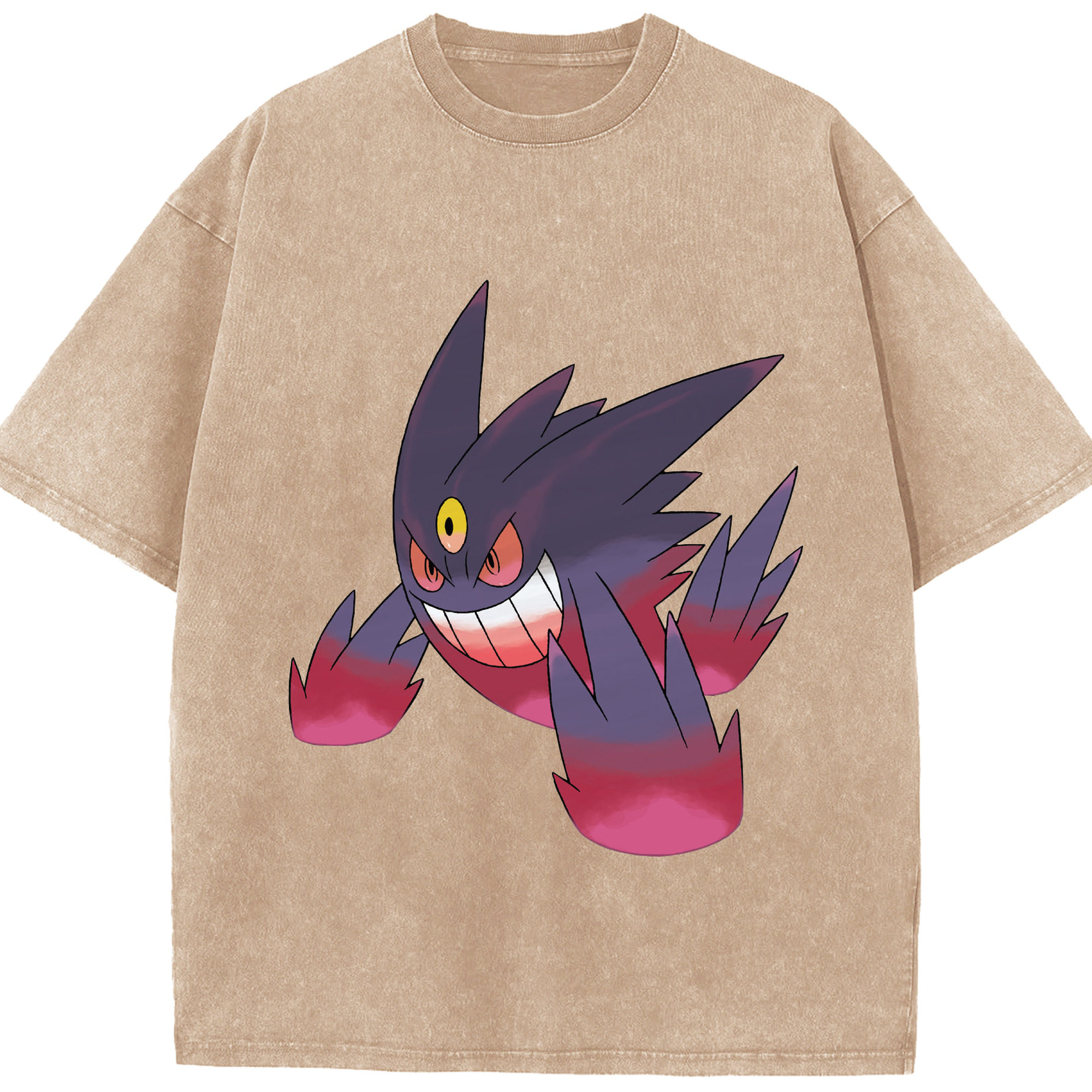 （画像用） ポケットモンスター Pokémon 綿100% ヴィンテージ風 半袖Tシャツ（フロントプリント）