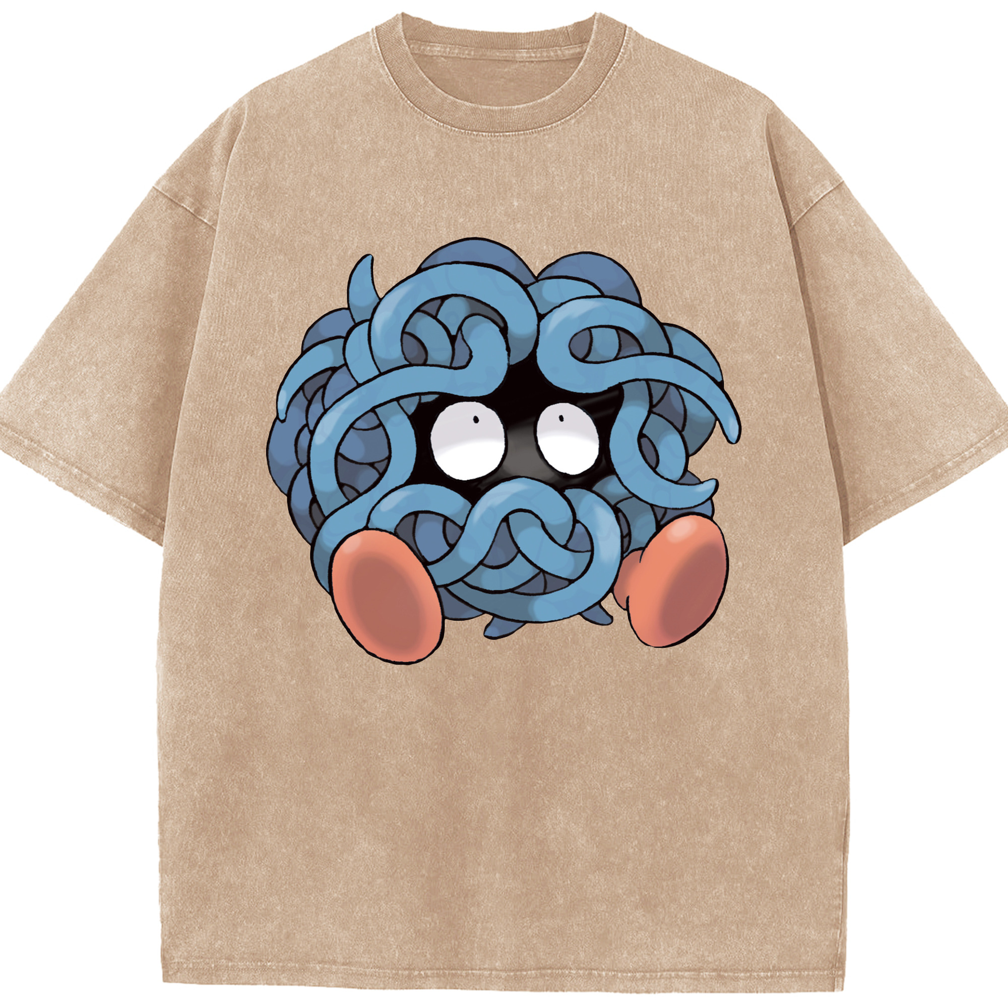 （画像用） ポケットモンスター Pokémon 綿100% ヴィンテージ風 半袖Tシャツ（フロントプリント）