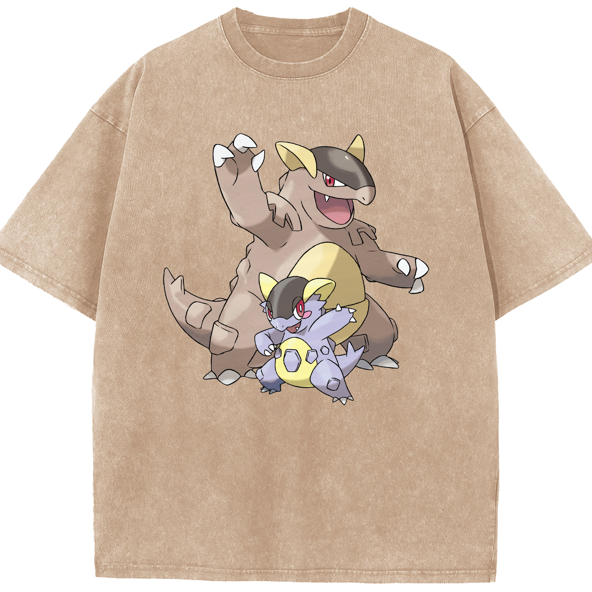 （画像用） ポケットモンスター Pokémon 綿100% ヴィンテージ風 半袖Tシャツ（フロントプリント）