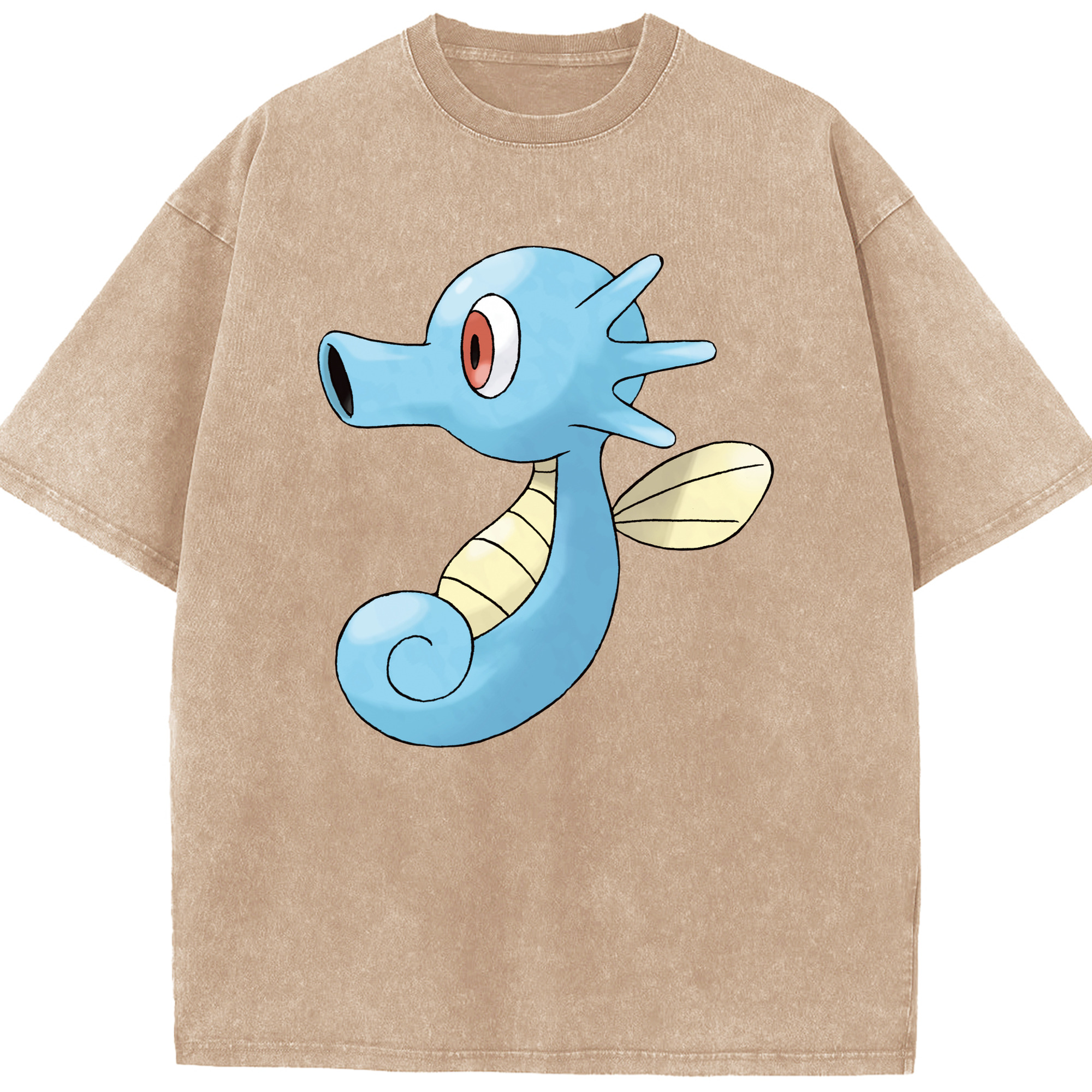 （画像用） ポケットモンスター Pokémon 綿100% ヴィンテージ風 半袖Tシャツ（フロントプリント）