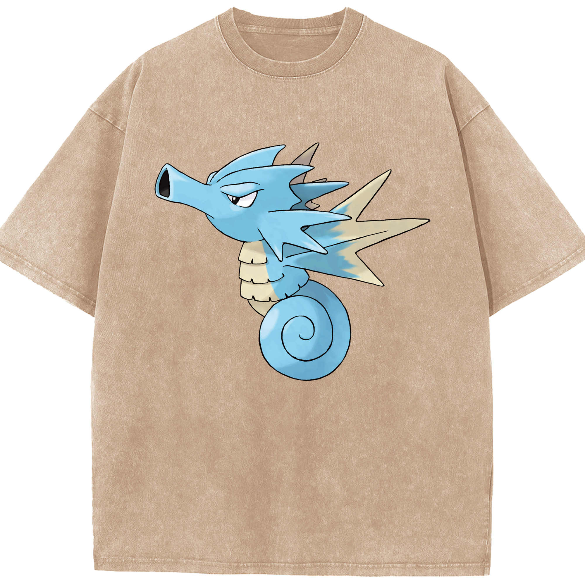 （画像用） ポケットモンスター Pokémon 綿100% ヴィンテージ風 半袖Tシャツ（フロントプリント）
