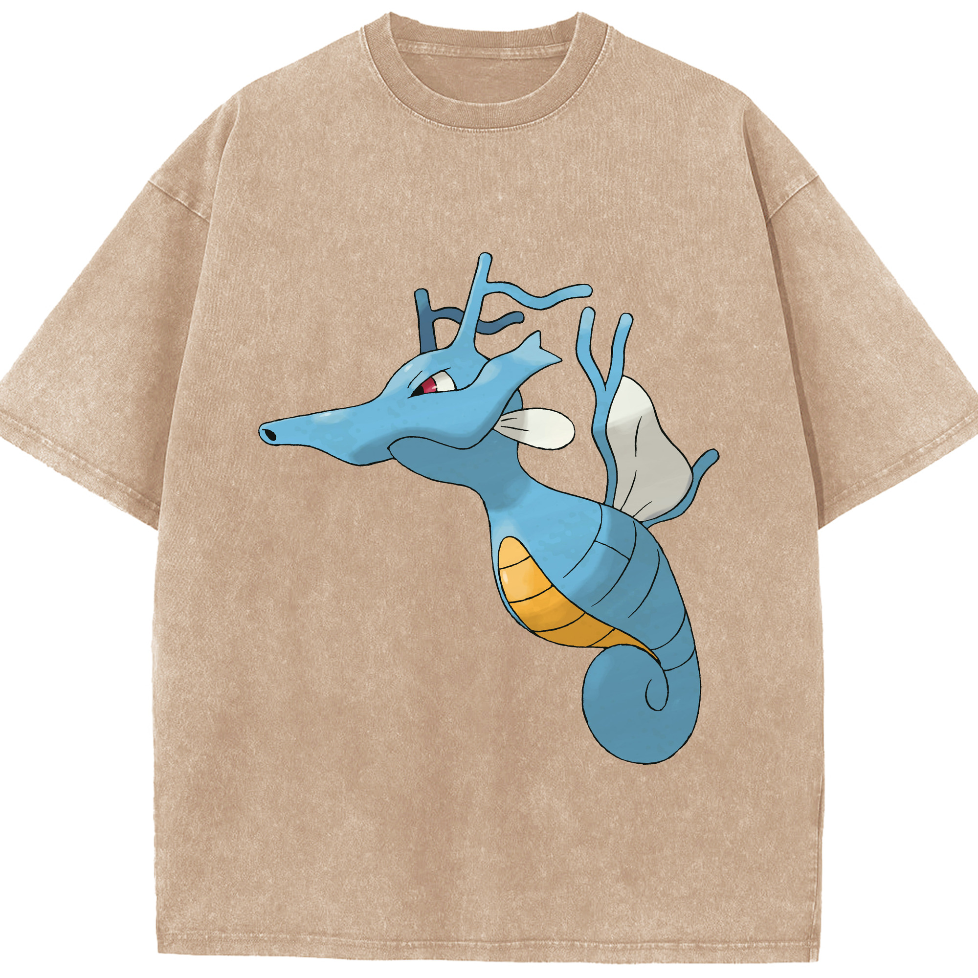 （画像用） ポケットモンスター Pokémon 綿100% ヴィンテージ風 半袖Tシャツ（フロントプリント）