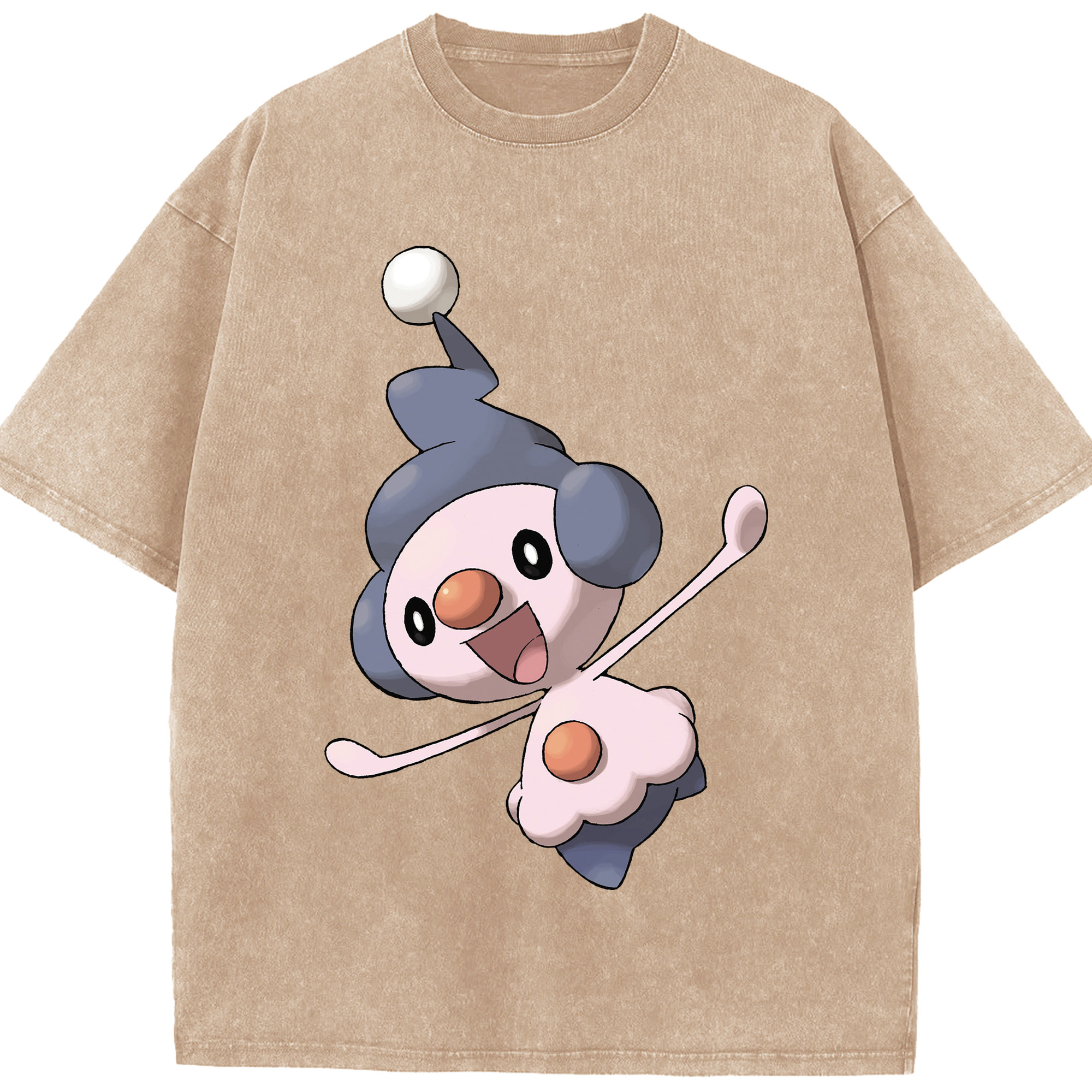 （画像用） ポケットモンスター Pokémon 綿100% ヴィンテージ風 半袖Tシャツ（フロントプリント）