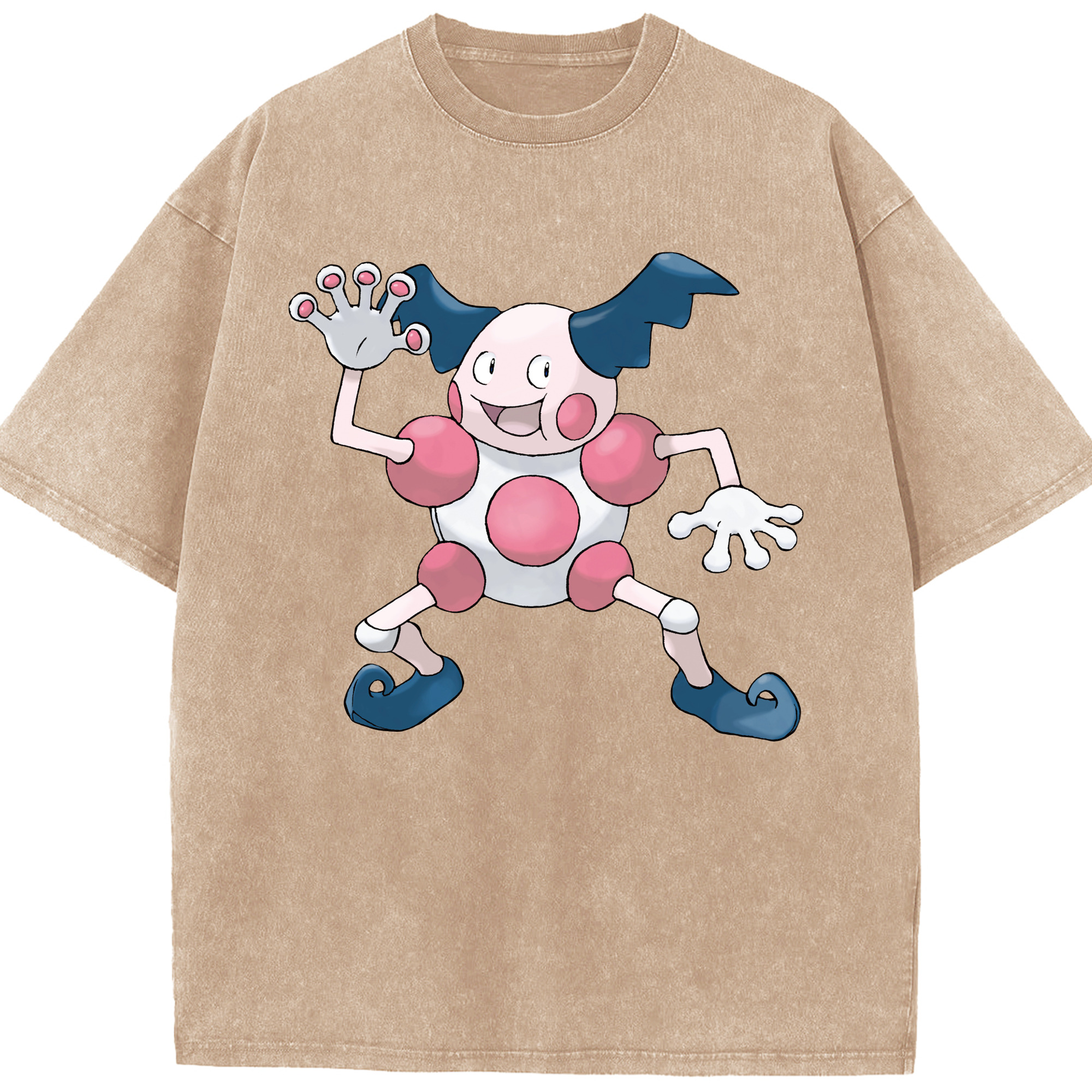 （画像用） ポケットモンスター Pokémon 綿100% ヴィンテージ風 半袖Tシャツ（フロントプリント）
