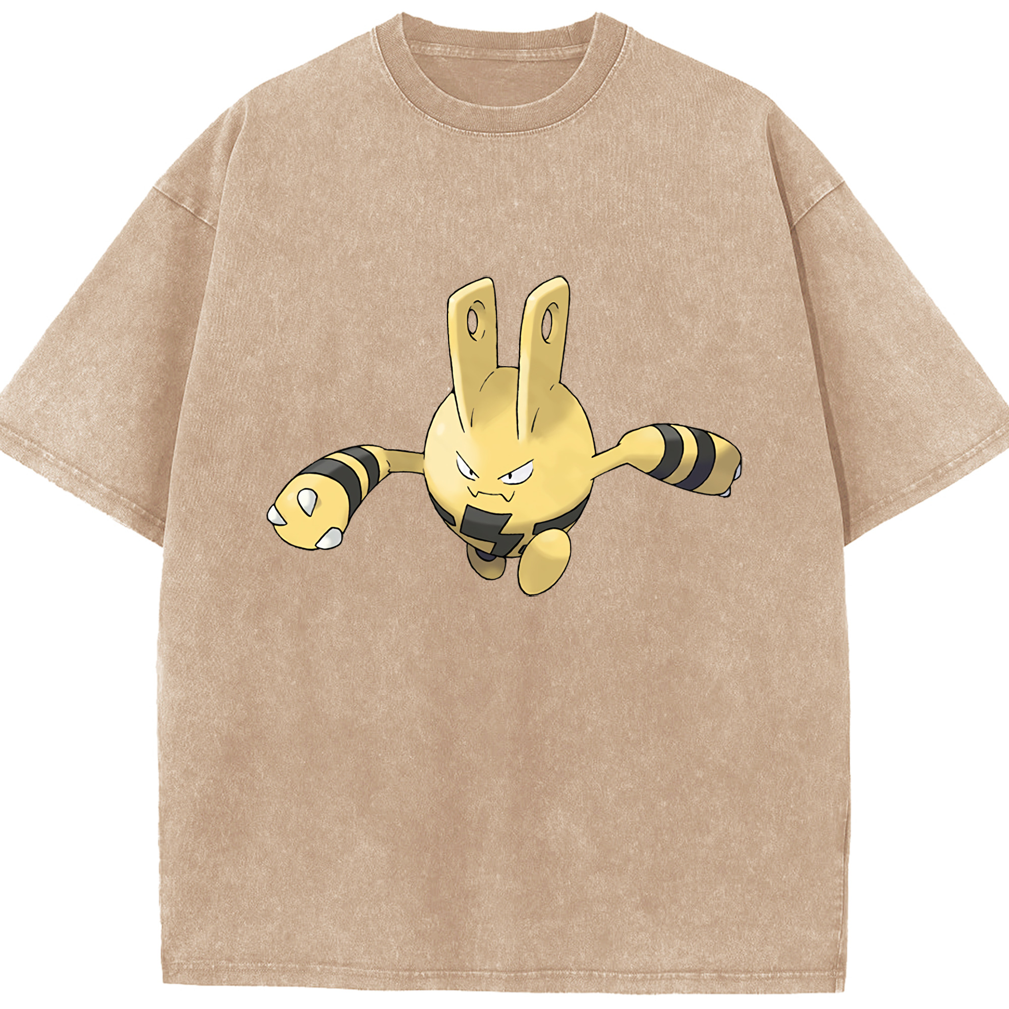 （画像用） ポケットモンスター Pokémon 綿100% ヴィンテージ風 半袖Tシャツ（フロントプリント）