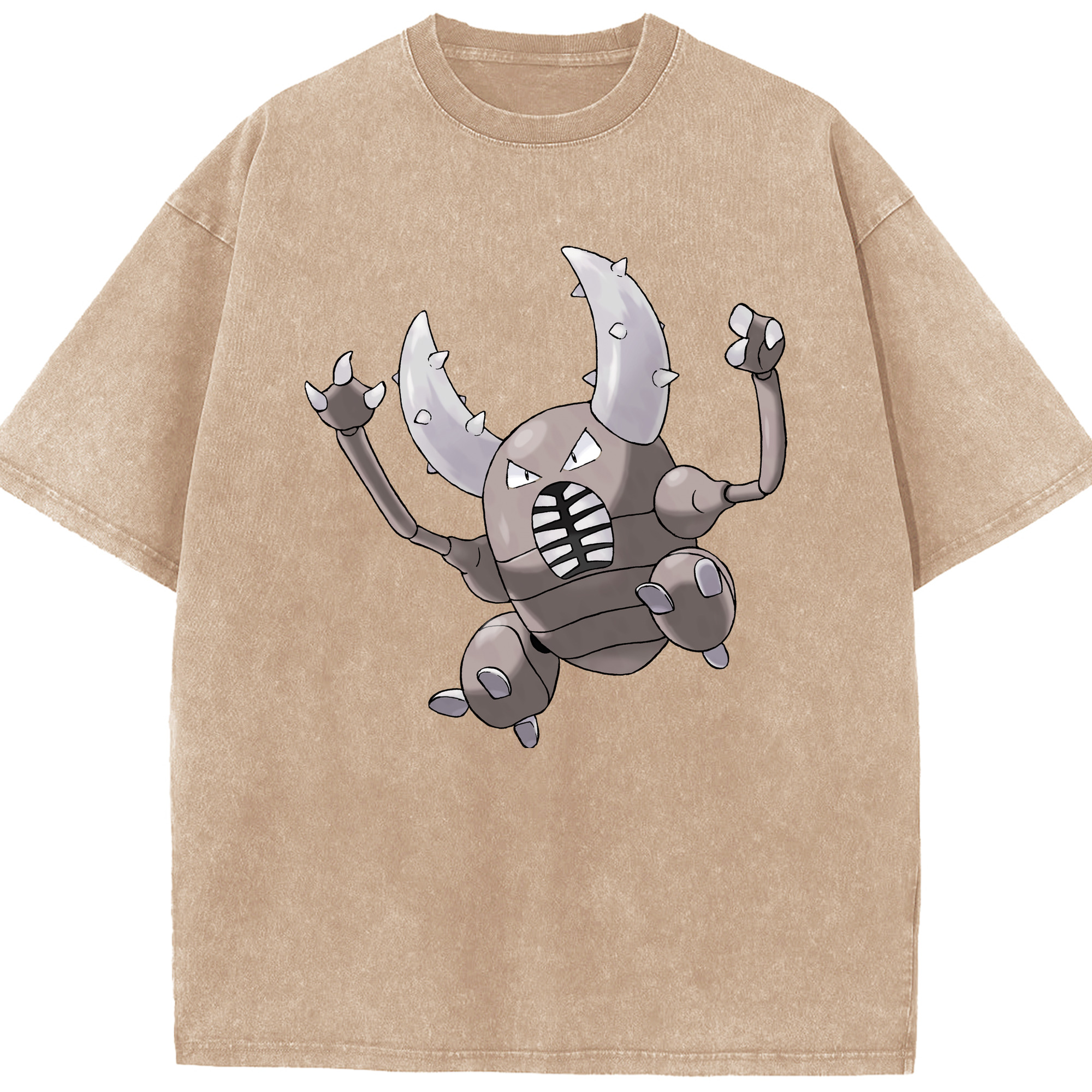 （画像用） ポケットモンスター Pokémon 綿100% ヴィンテージ風 半袖Tシャツ（フロントプリント）