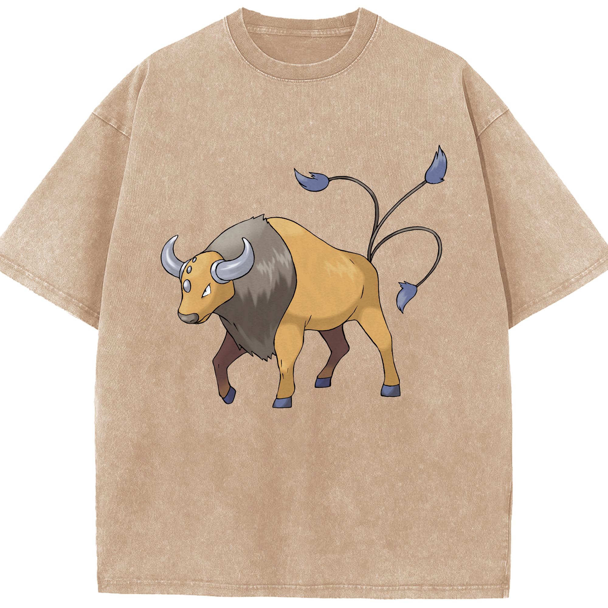 （画像用） ポケットモンスター Pokémon 綿100% ヴィンテージ風 半袖Tシャツ（フロントプリント）