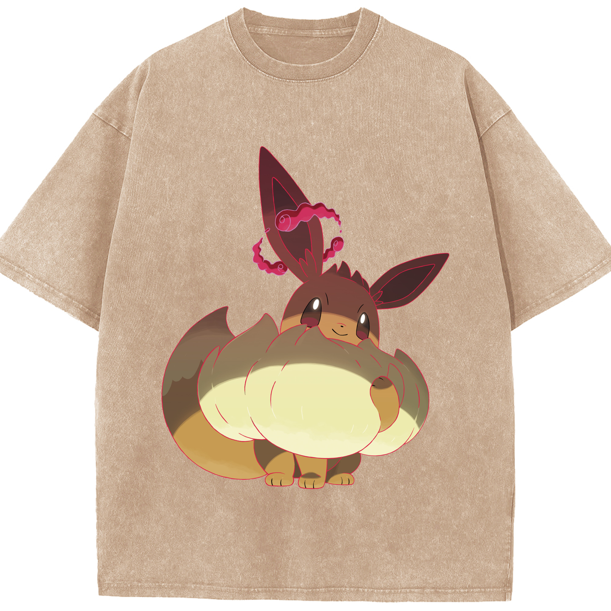 （画像用） ポケットモンスター Pokémon 綿100% ヴィンテージ風 半袖Tシャツ（フロントプリント）