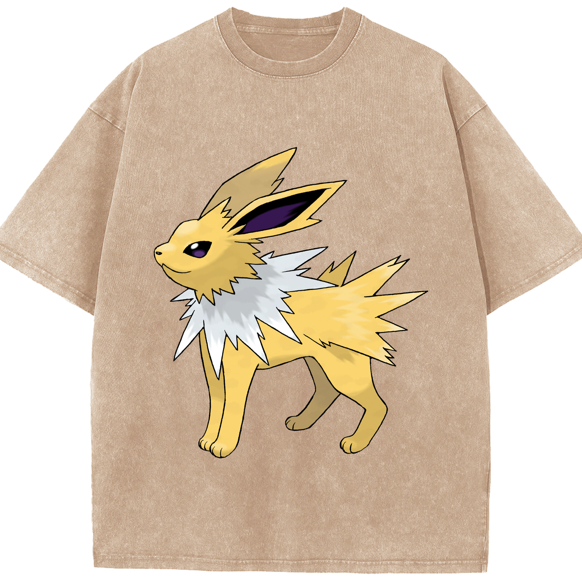 （画像用） ポケットモンスター Pokémon 綿100% ヴィンテージ風 半袖Tシャツ（フロントプリント）