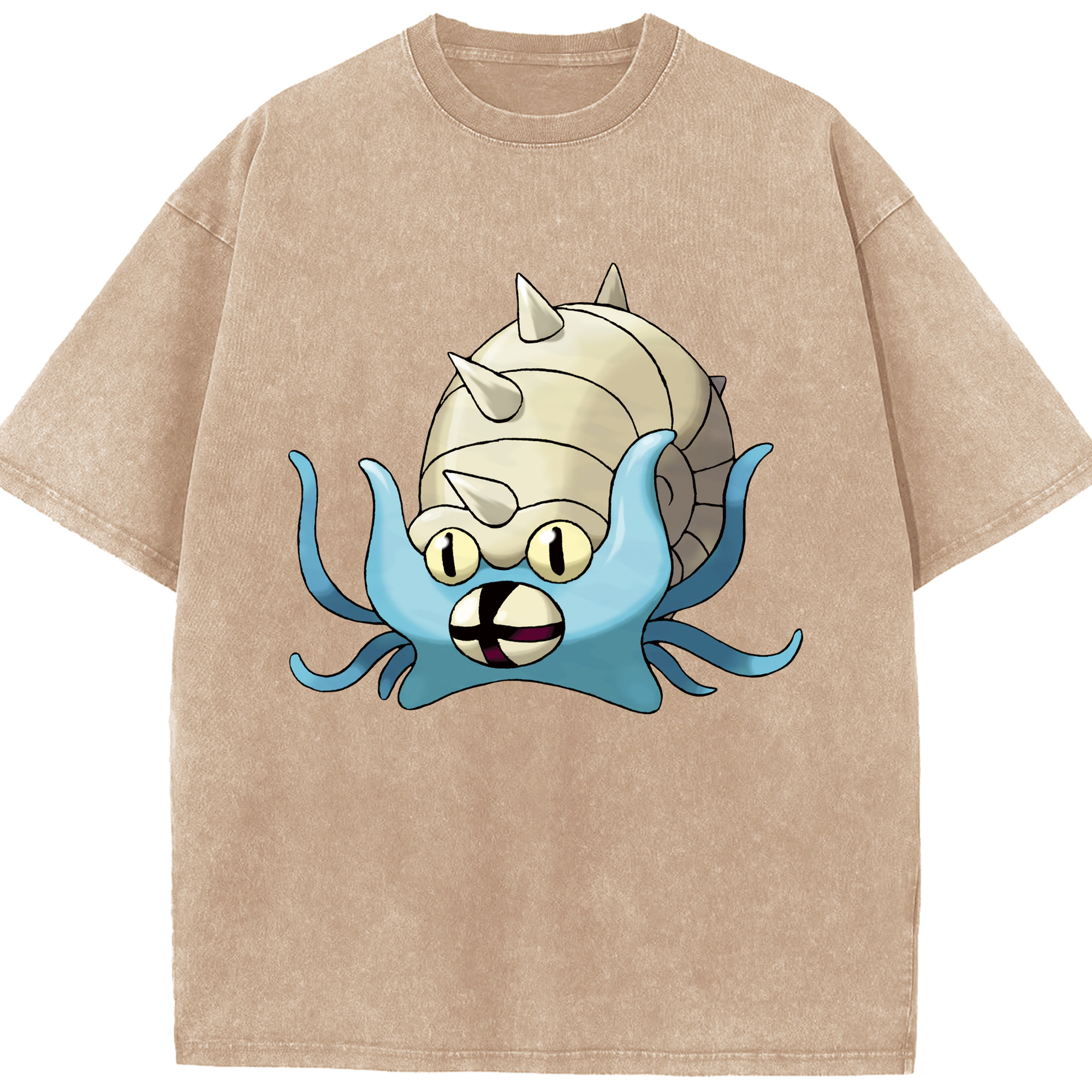 （画像用） ポケットモンスター Pokémon 綿100% ヴィンテージ風 半袖Tシャツ（フロントプリント）