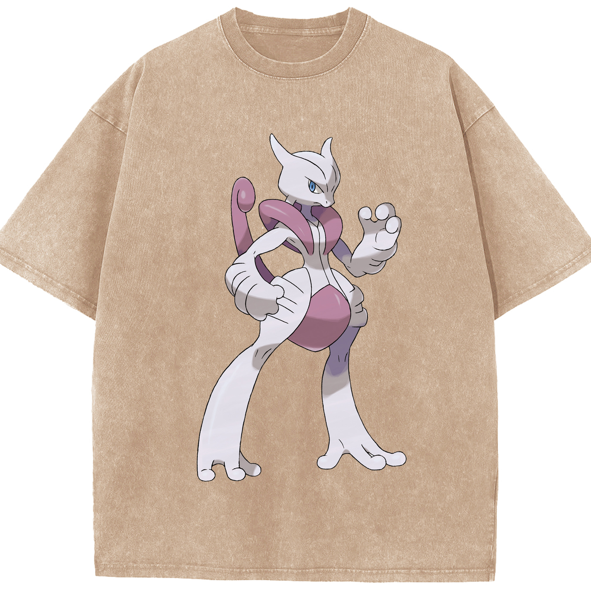 （画像用） ポケットモンスター Pokémon 綿100% ヴィンテージ風 半袖Tシャツ（フロントプリント）