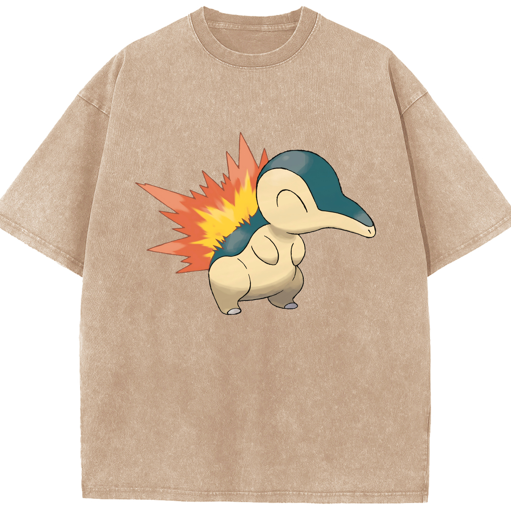 （画像用） ポケットモンスター Pokémon 綿100% ヴィンテージ風 半袖Tシャツ（フロントプリント）