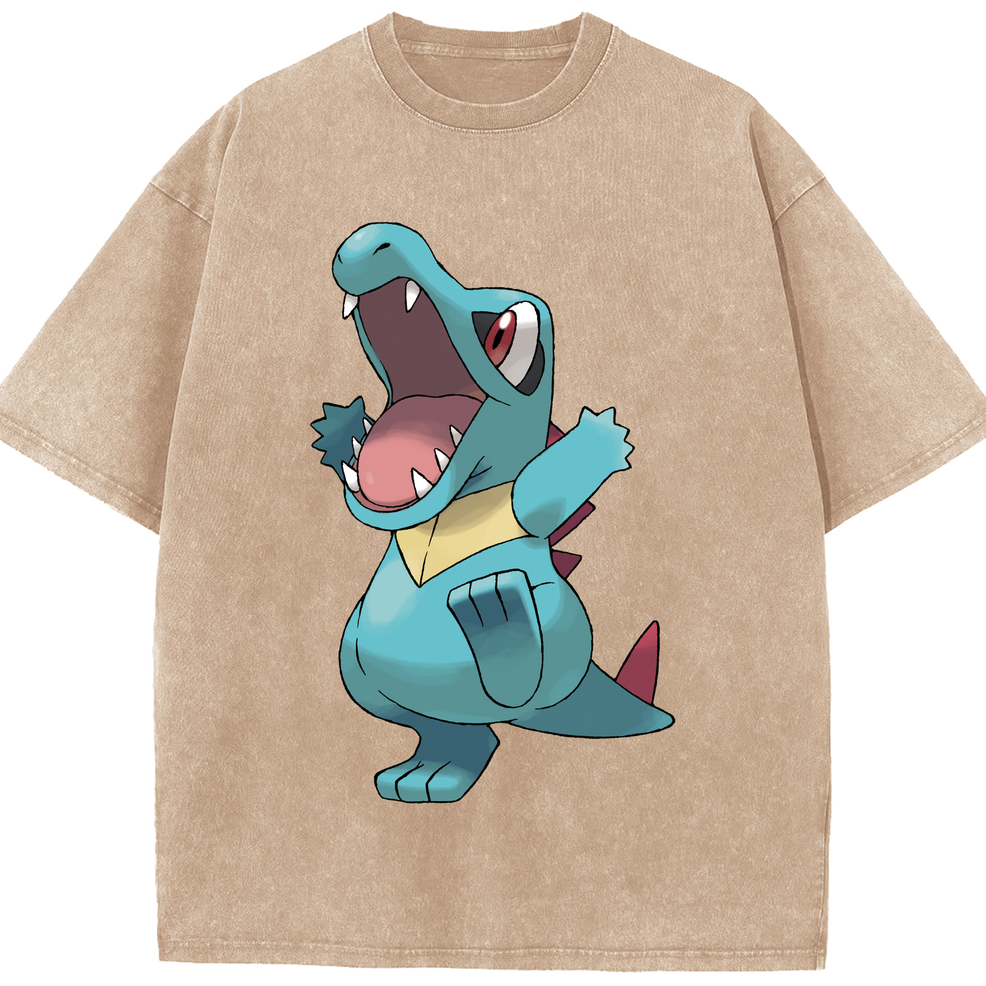 （画像用） ポケットモンスター Pokémon 綿100% ヴィンテージ風 半袖Tシャツ（フロントプリント）