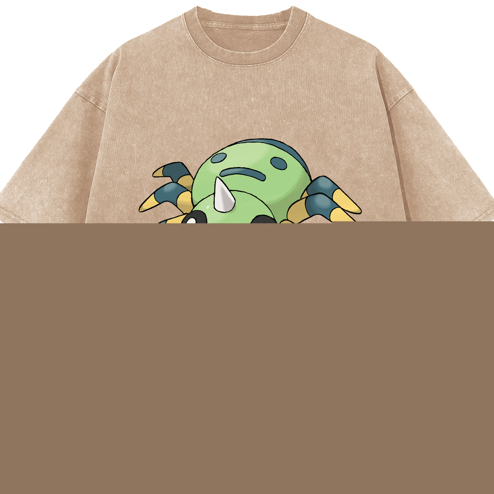 （画像用） ポケットモンスター Pokémon 綿100% ヴィンテージ風 半袖Tシャツ（フロントプリント）