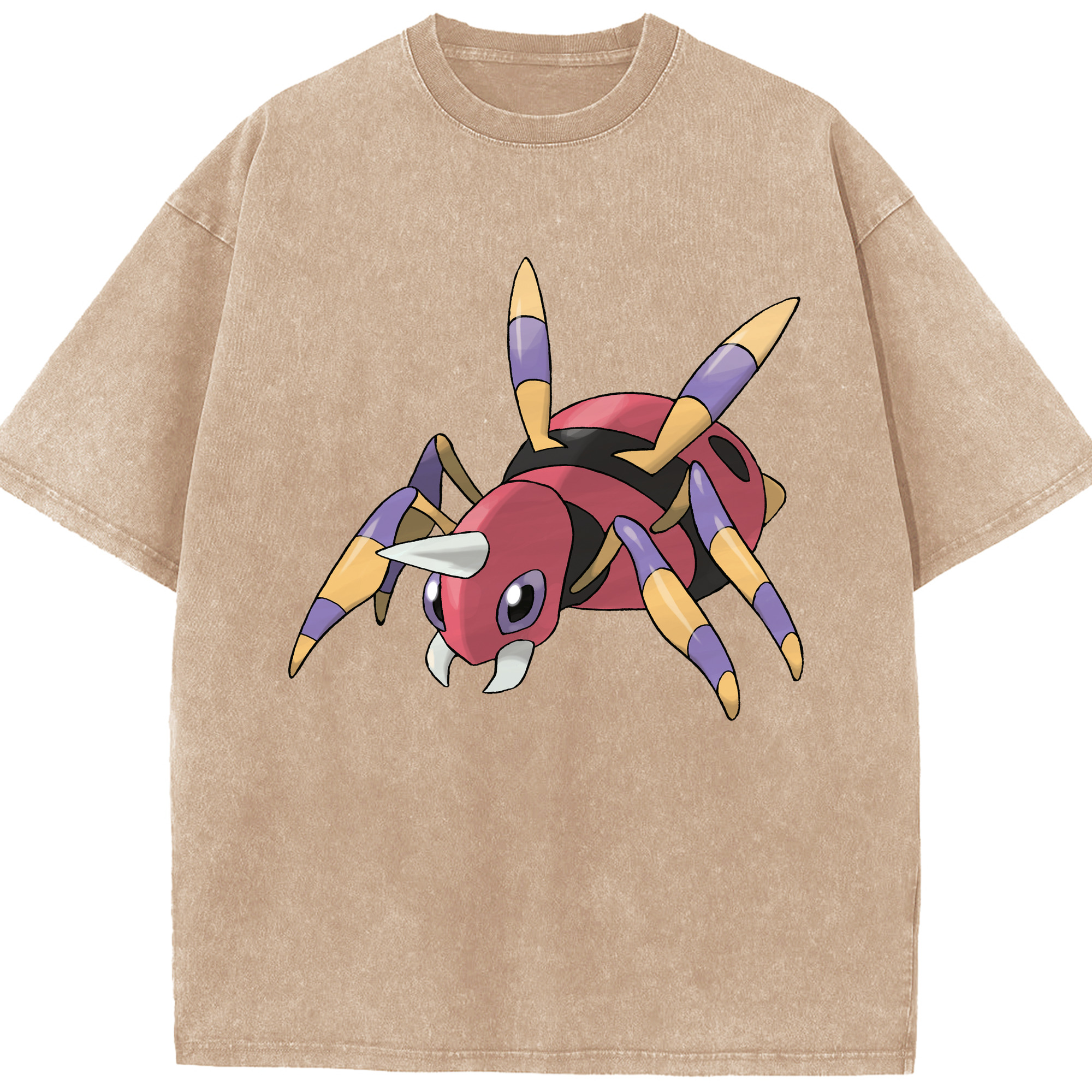 （画像用） ポケットモンスター Pokémon 綿100% ヴィンテージ風 半袖Tシャツ（フロントプリント）