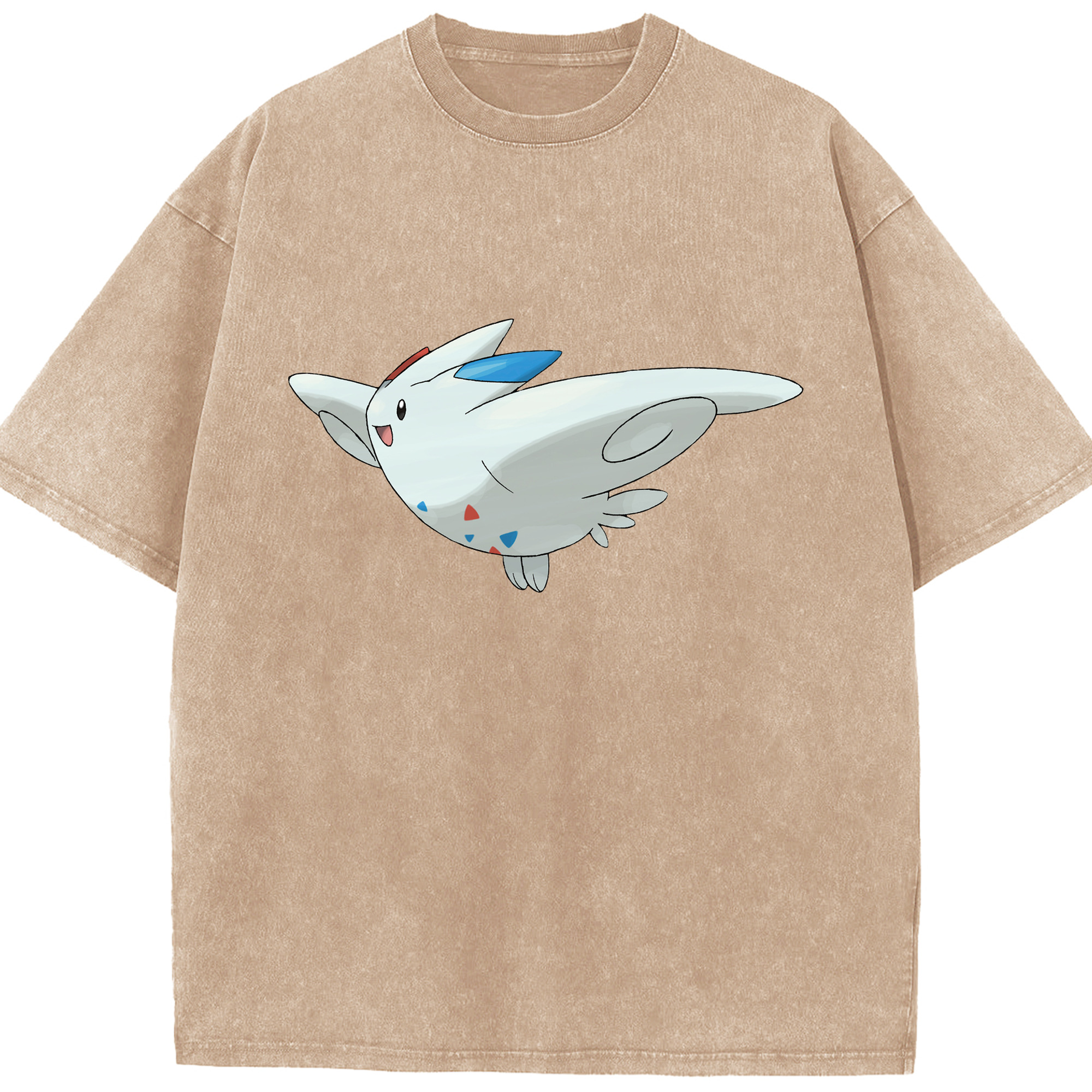 （画像用） ポケットモンスター Pokémon 綿100% ヴィンテージ風 半袖Tシャツ（フロントプリント）