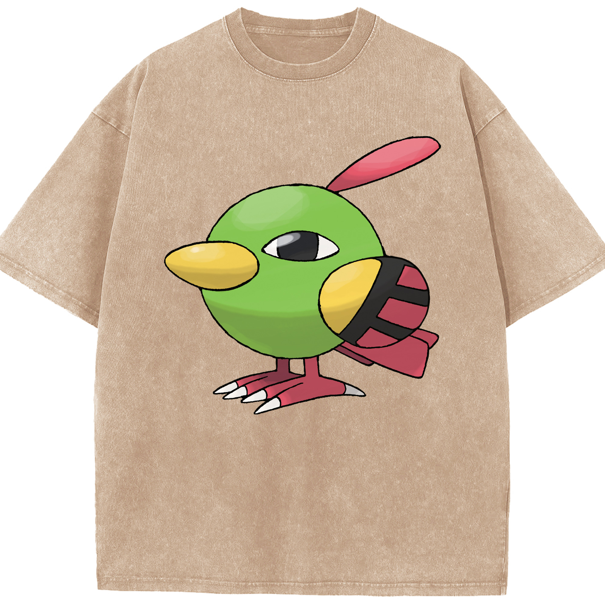 （画像用） ポケットモンスター Pokémon 綿100% ヴィンテージ風 半袖Tシャツ（フロントプリント）