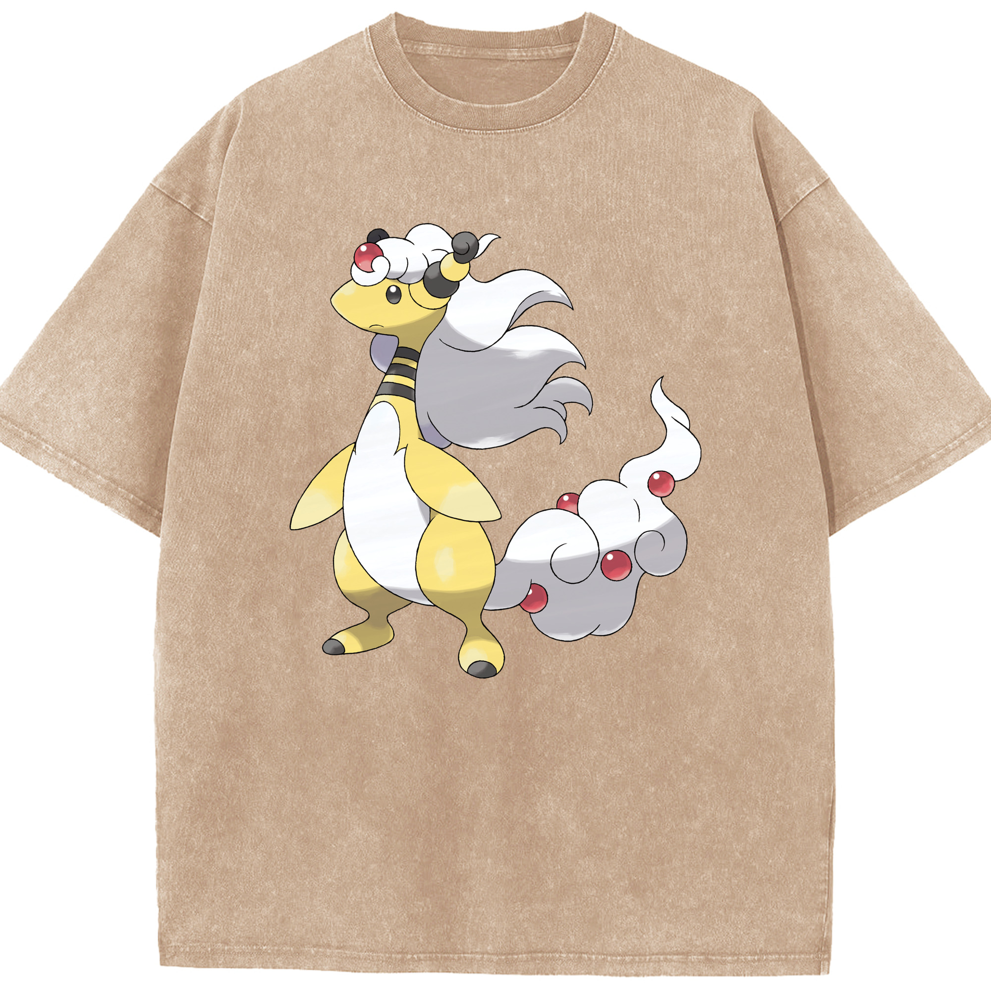 （画像用） ポケットモンスター Pokémon 綿100% ヴィンテージ風 半袖Tシャツ（フロントプリント）
