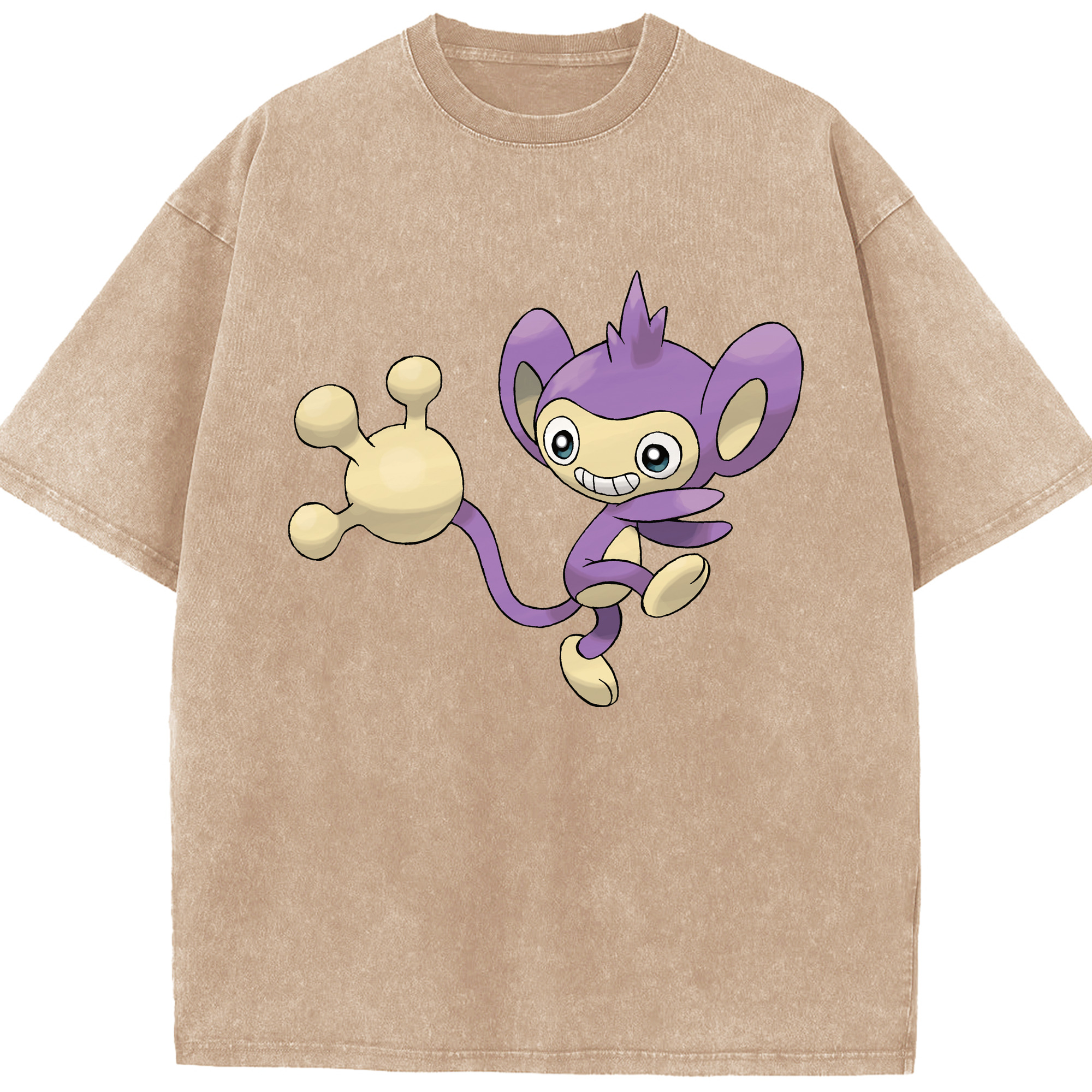 （画像用） ポケットモンスター Pokémon 綿100% ヴィンテージ風 半袖Tシャツ（フロントプリント）