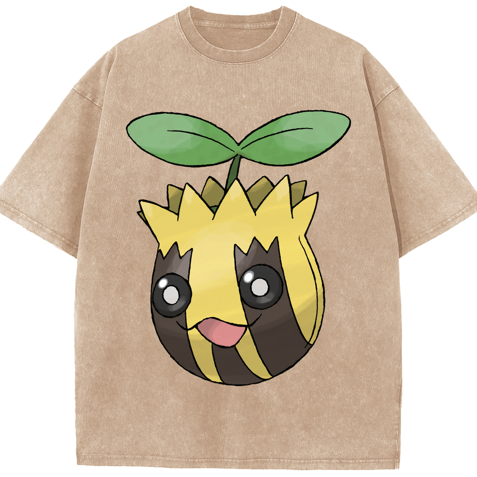 （画像用） ポケットモンスター Pokémon 綿100% ヴィンテージ風 半袖Tシャツ（フロントプリント）