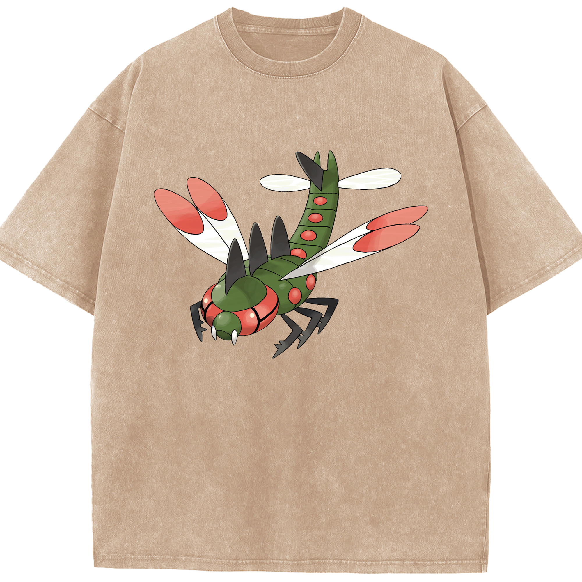 （画像用） ポケットモンスター Pokémon 綿100% ヴィンテージ風 半袖Tシャツ（フロントプリント）