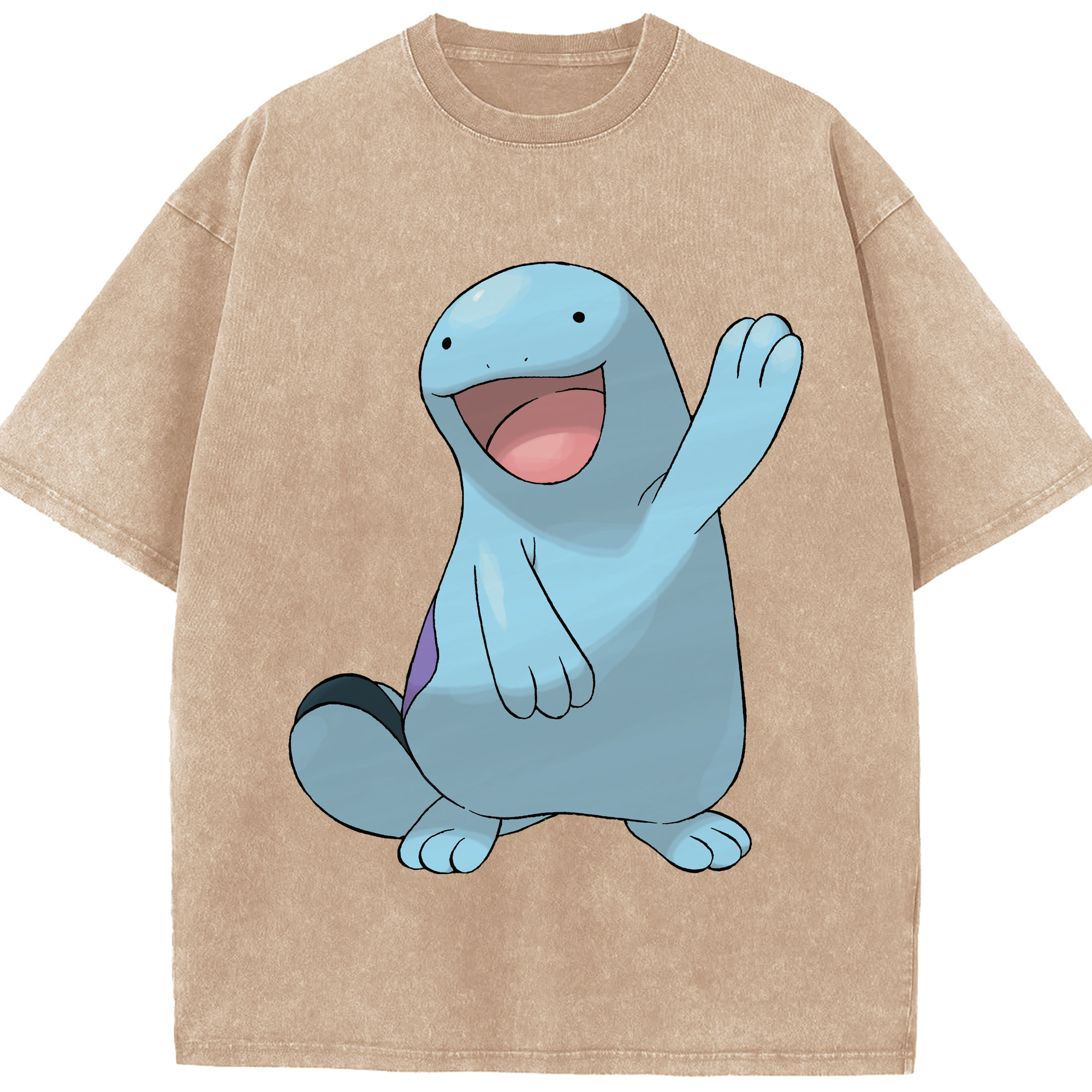 （画像用） ポケットモンスター Pokémon 綿100% ヴィンテージ風 半袖Tシャツ（フロントプリント）