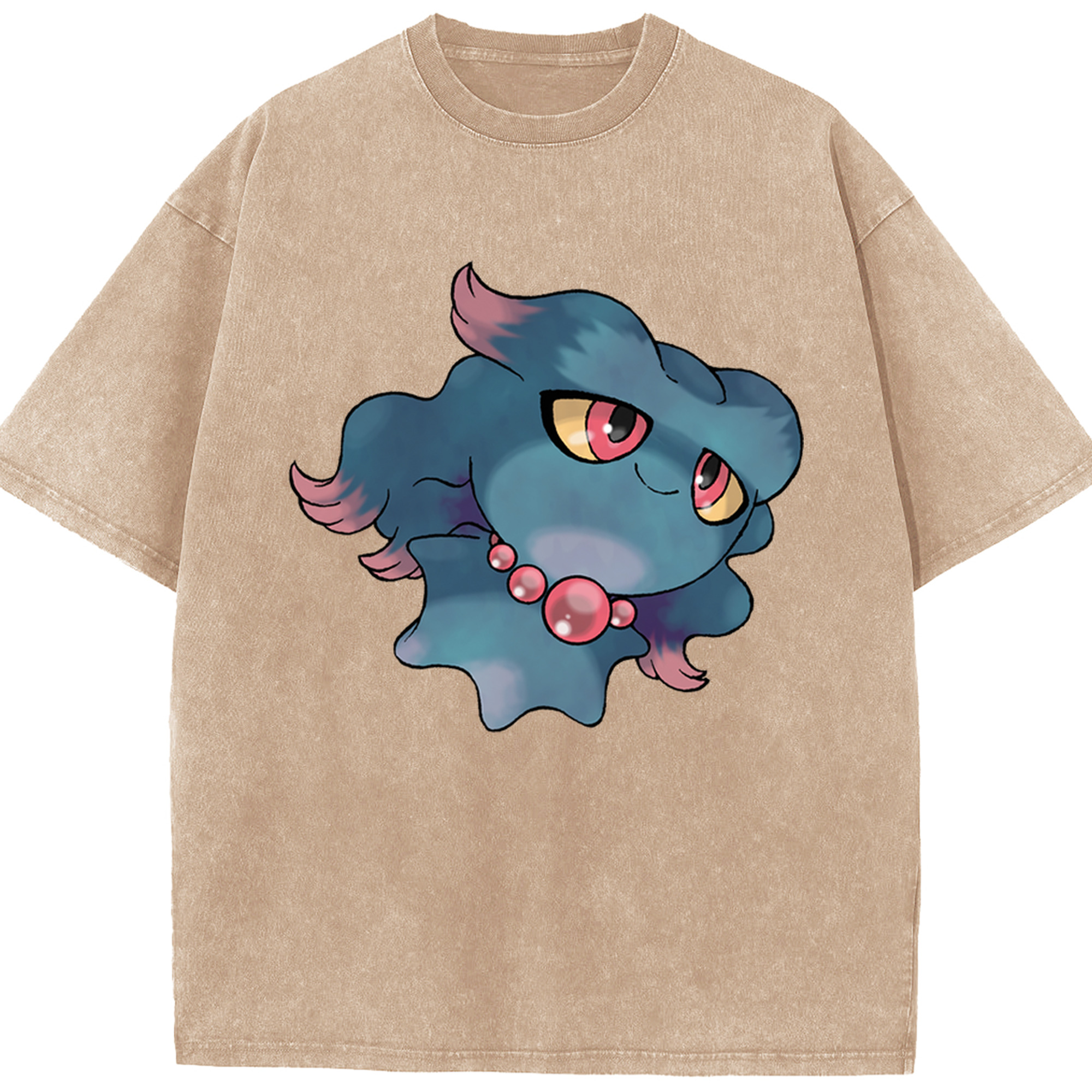 （画像用） ポケットモンスター Pokémon 綿100% ヴィンテージ風 半袖Tシャツ（フロントプリント）