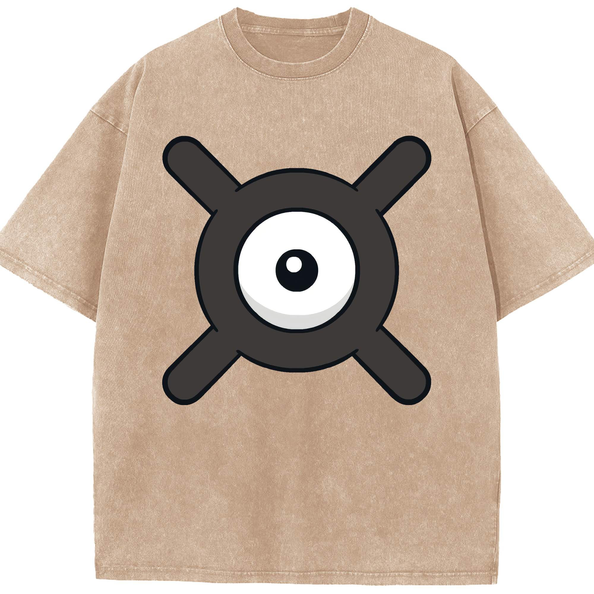 （画像用） ポケットモンスター Pokémon 綿100% ヴィンテージ風 半袖Tシャツ（フロントプリント）