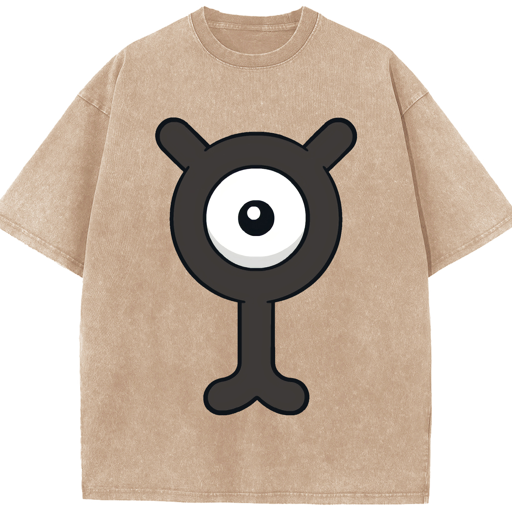 （画像用） ポケットモンスター Pokémon 綿100% ヴィンテージ風 半袖Tシャツ（フロントプリント）