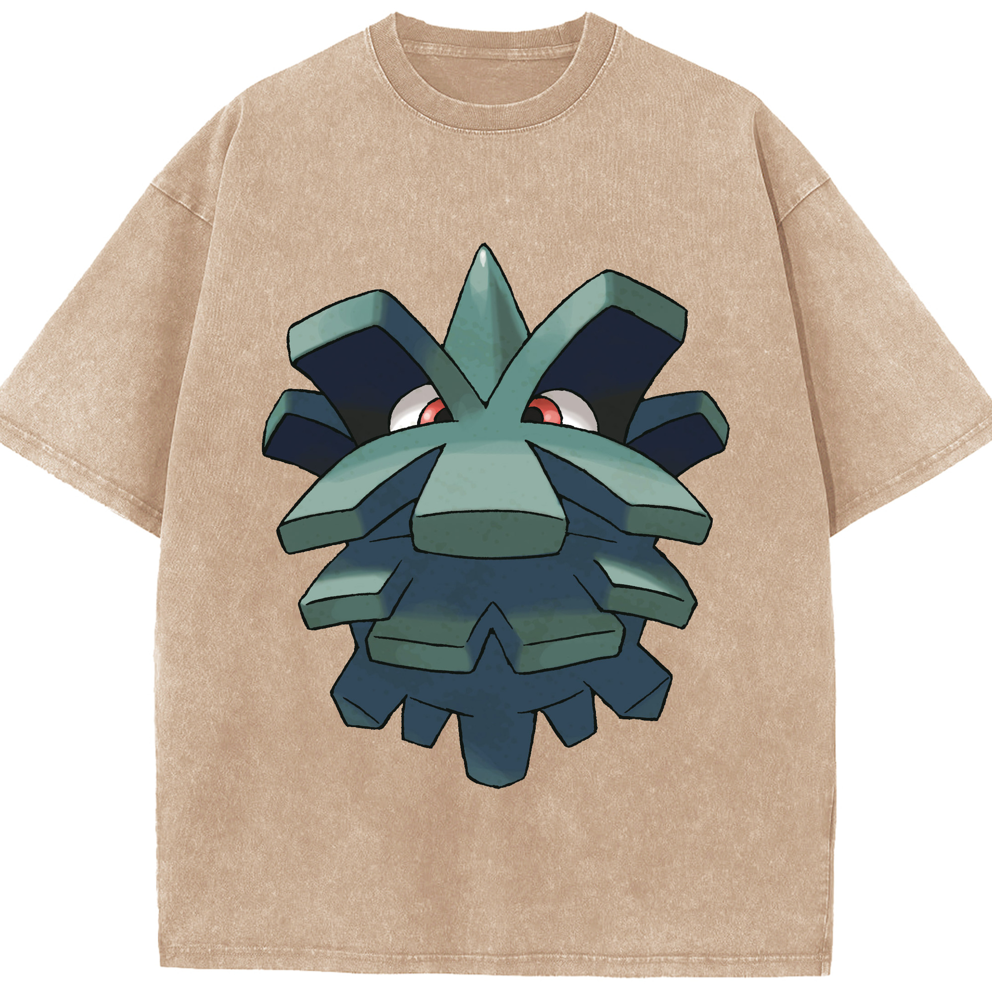 （画像用） ポケットモンスター Pokémon 綿100% ヴィンテージ風 半袖Tシャツ（フロントプリント）