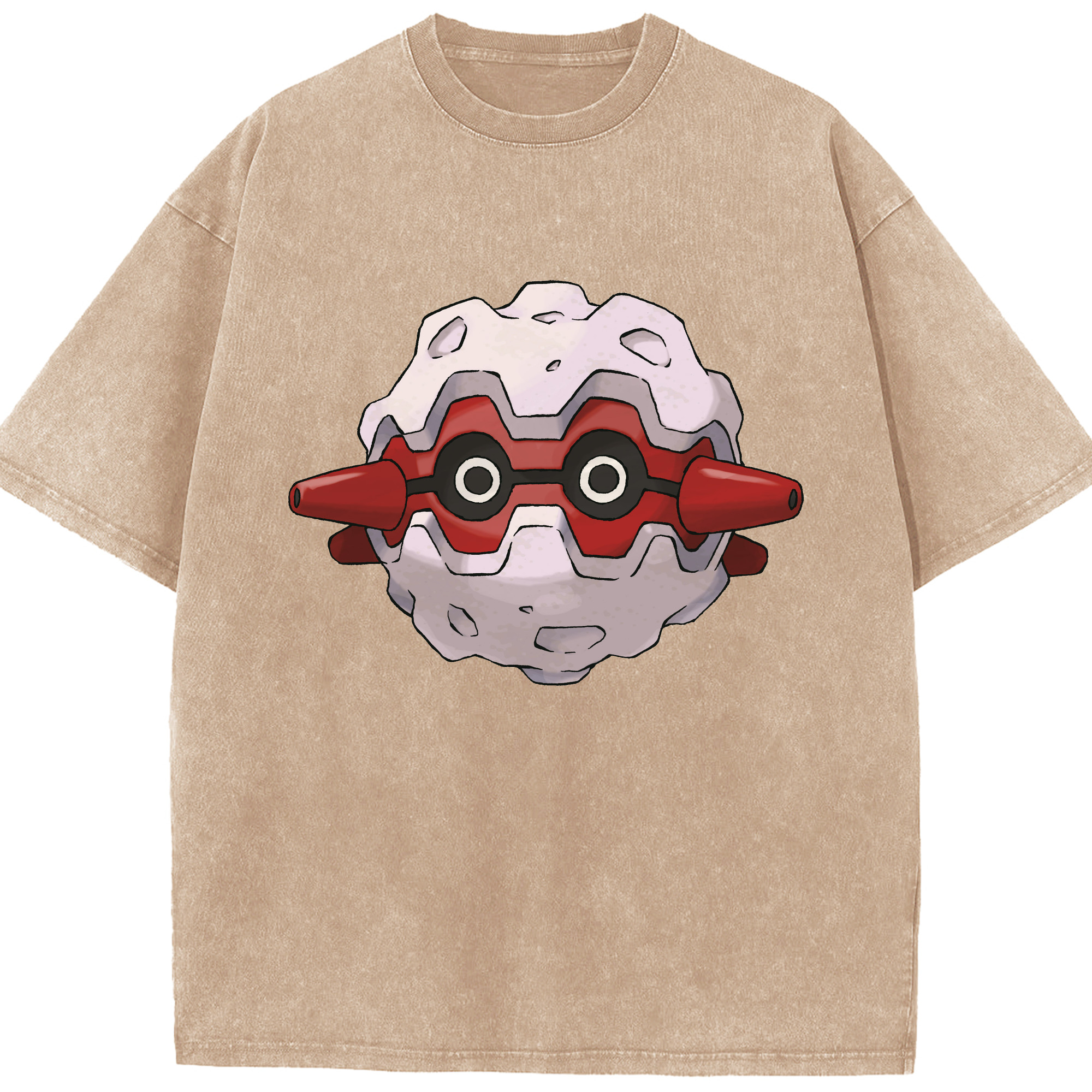 （画像用） ポケットモンスター Pokémon 綿100% ヴィンテージ風 半袖Tシャツ（フロントプリント）