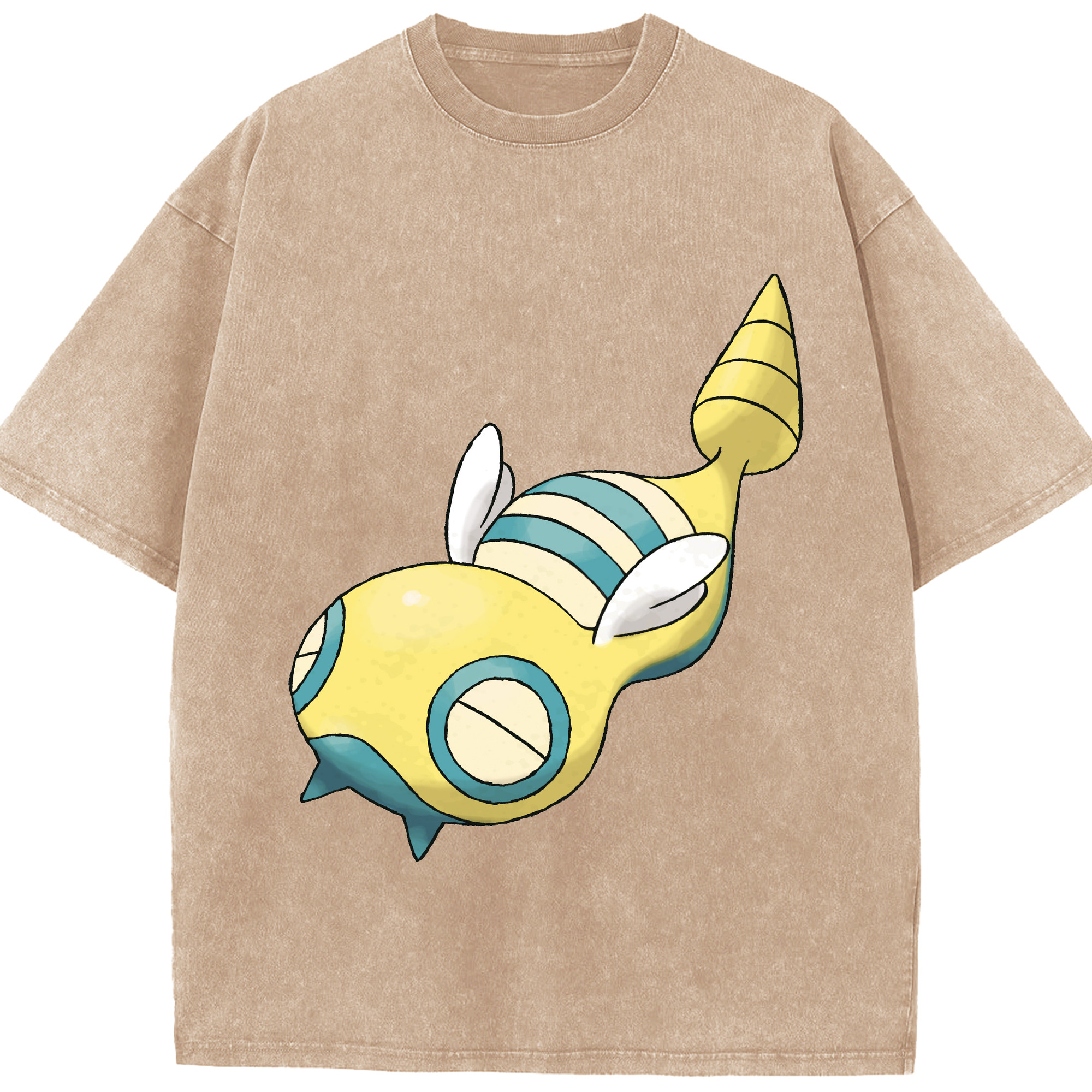 （画像用） ポケットモンスター Pokémon 綿100% ヴィンテージ風 半袖Tシャツ（フロントプリント）